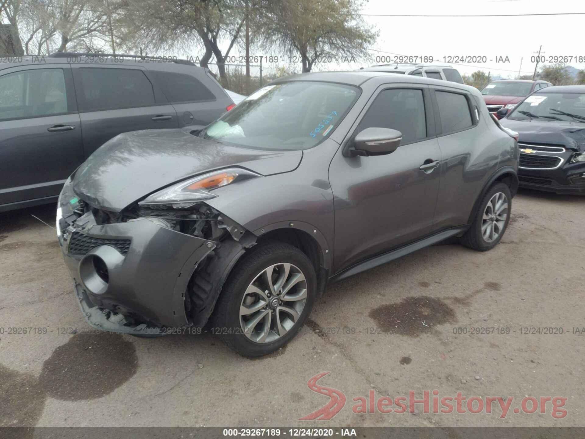 JN8AF5MR5FT505259 2015 NISSAN JUKE