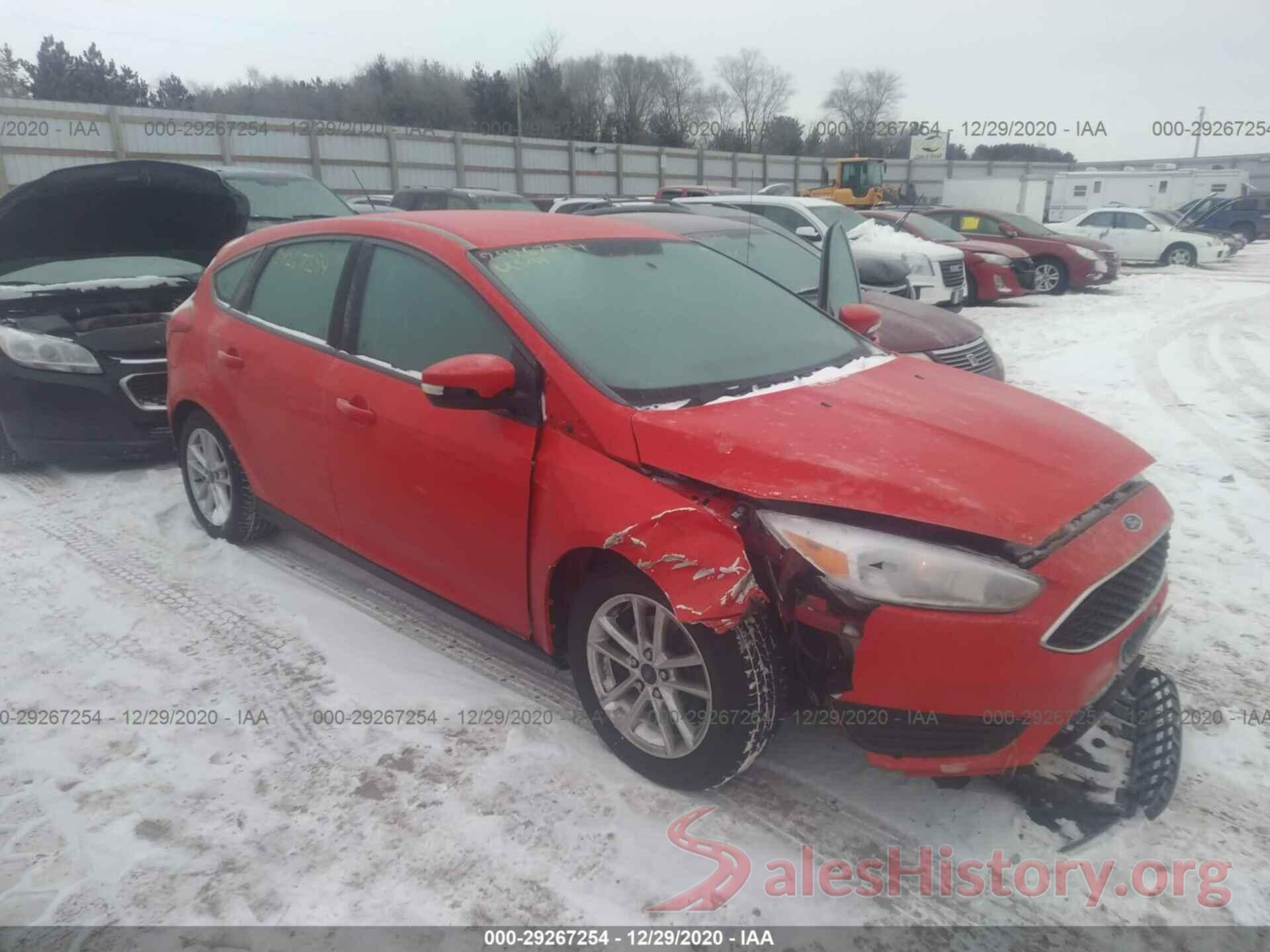 1FADP3K27GL217623 2016 FORD FOCUS