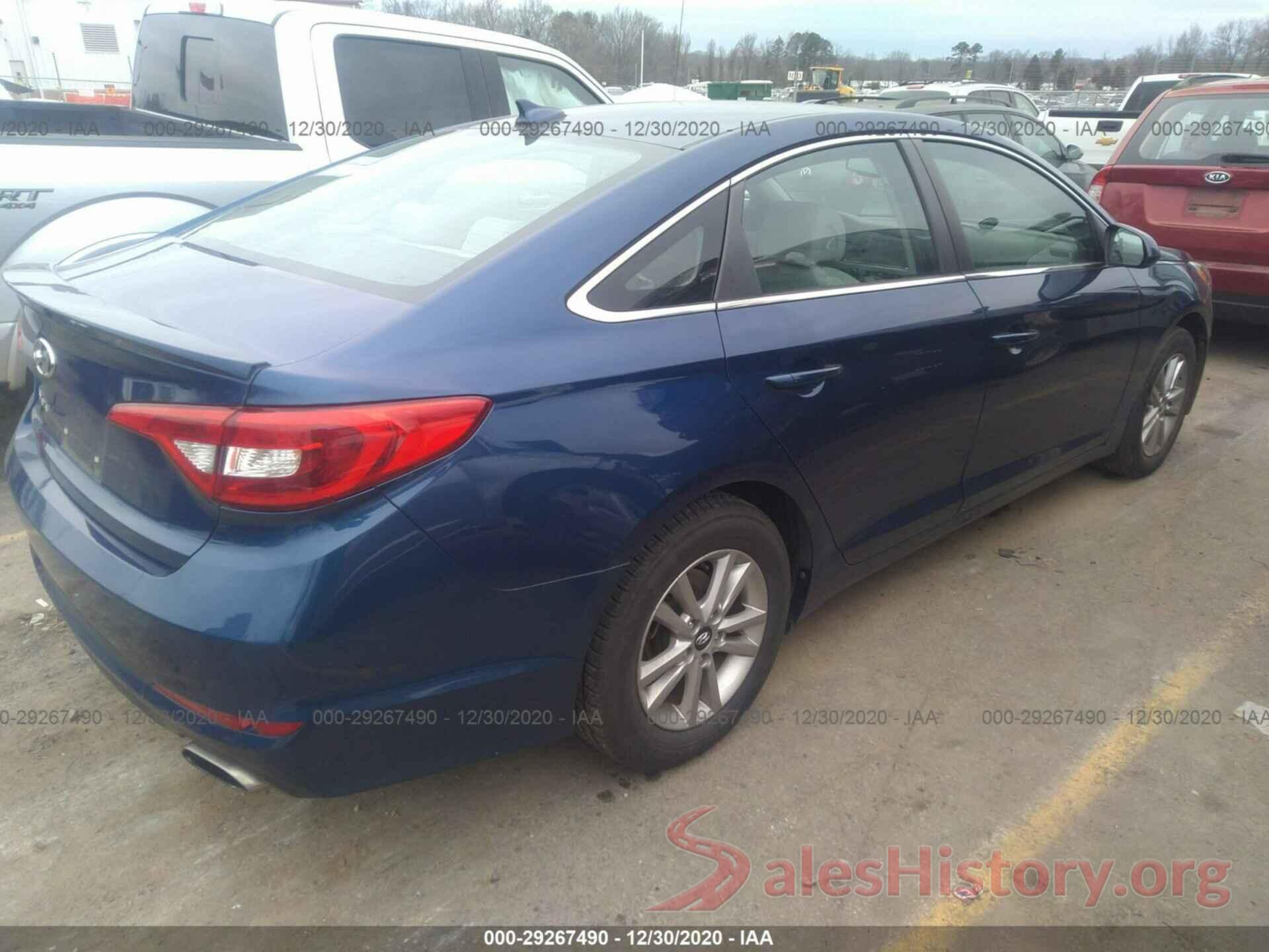 5NPE24AF7GH304742 2016 HYUNDAI SONATA