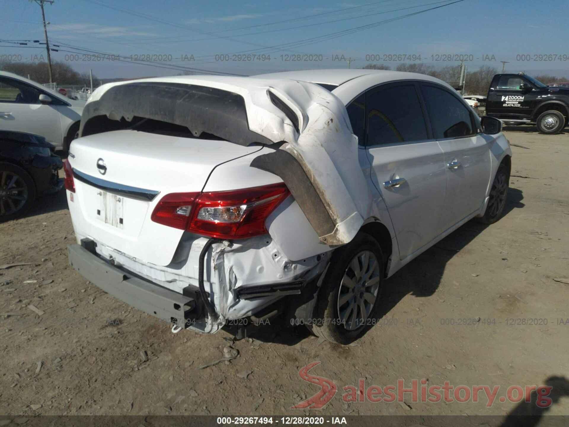 3N1AB7AP7KY456964 2019 NISSAN SENTRA