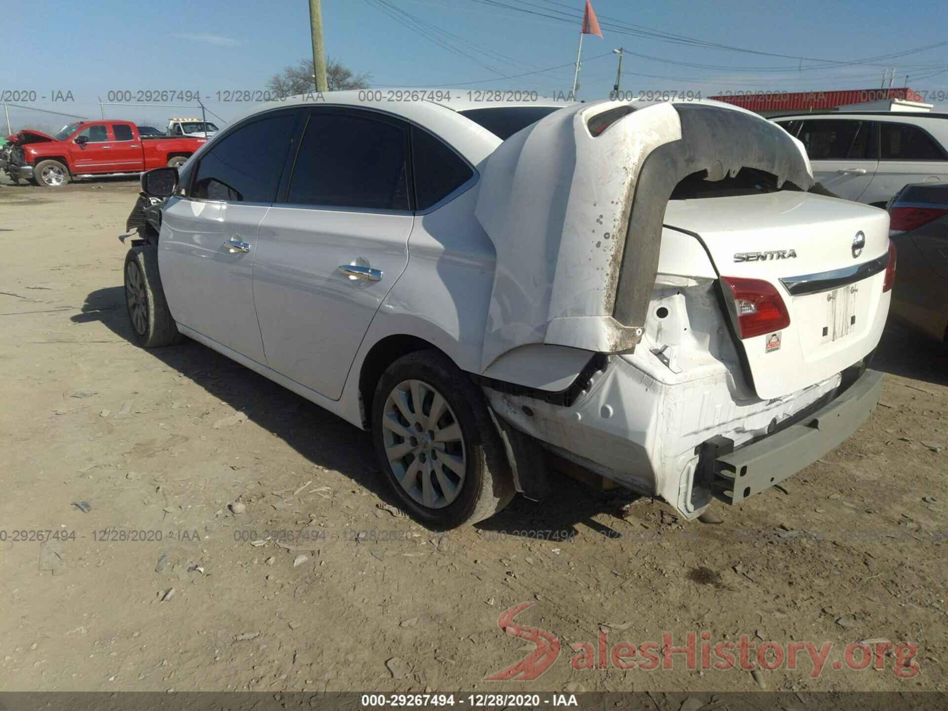 3N1AB7AP7KY456964 2019 NISSAN SENTRA