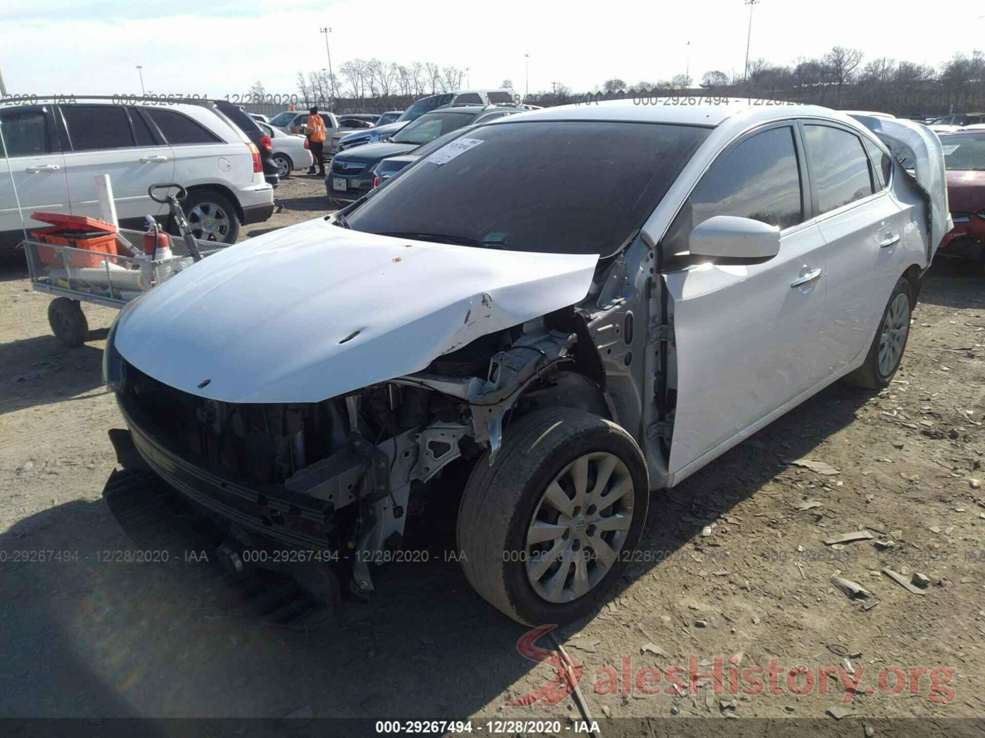 3N1AB7AP7KY456964 2019 NISSAN SENTRA