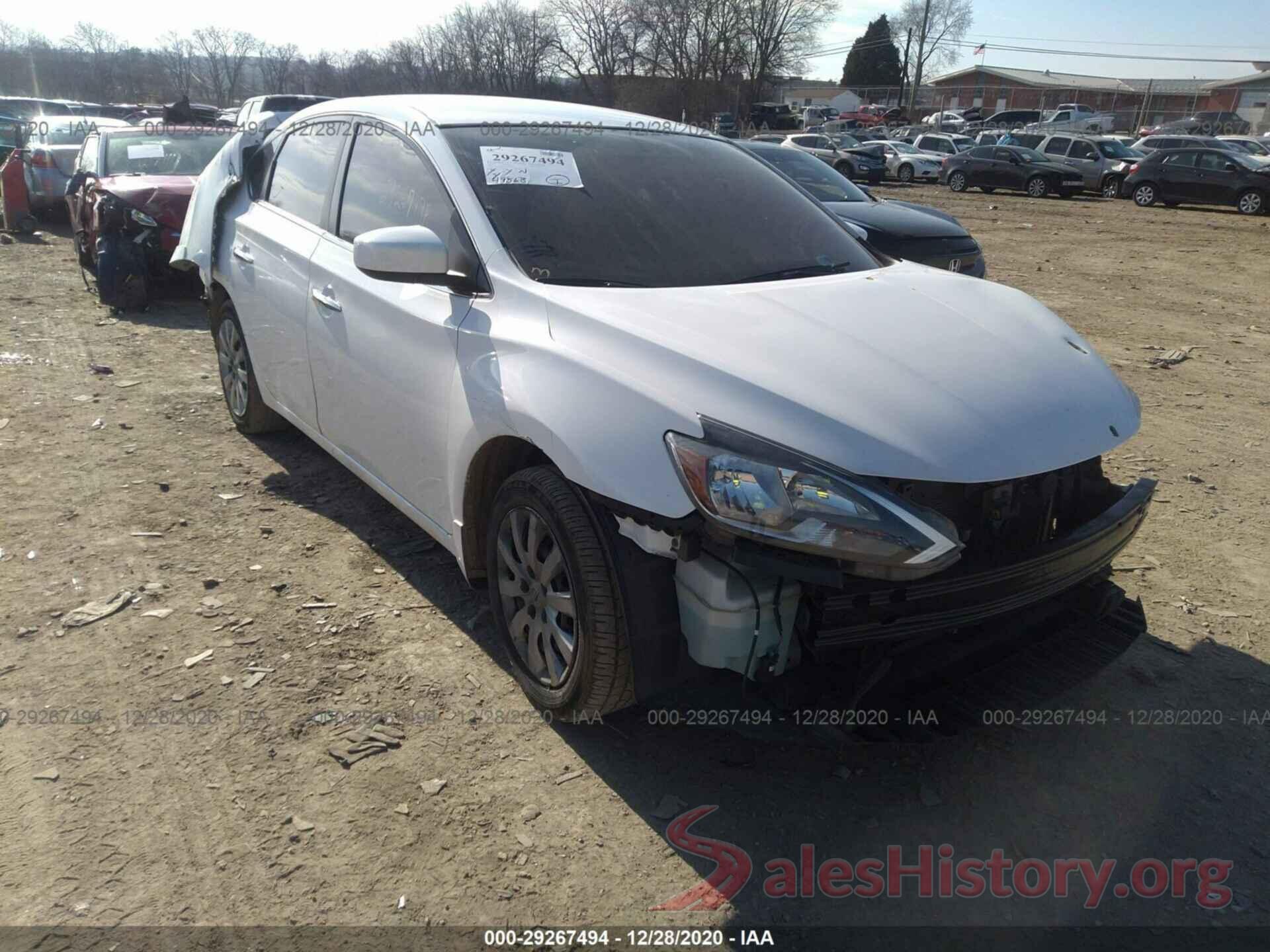 3N1AB7AP7KY456964 2019 NISSAN SENTRA