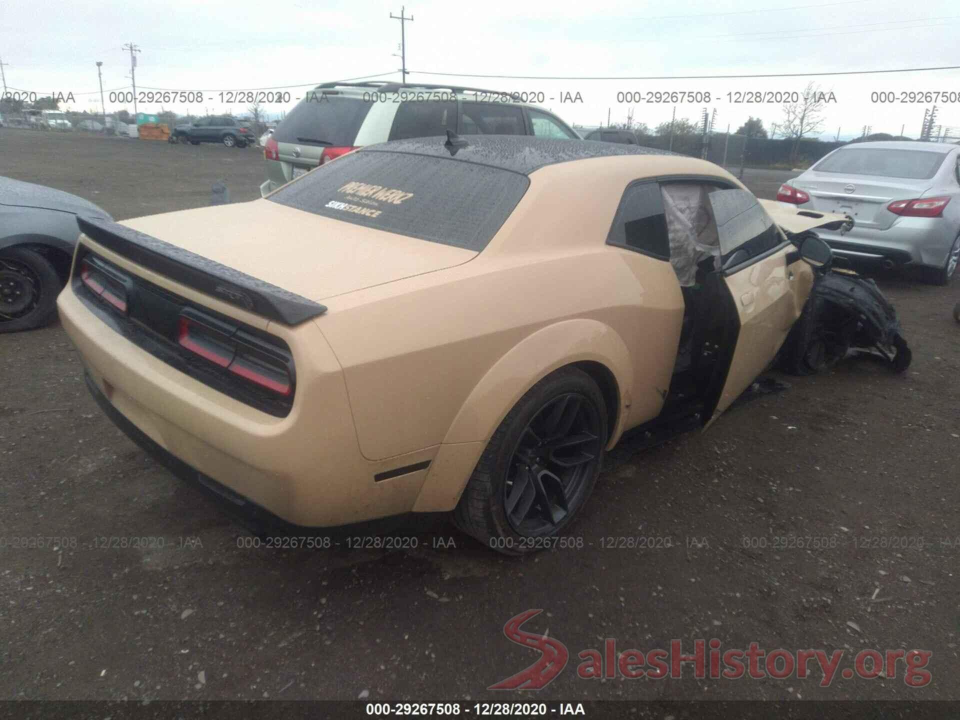 2C3CDZC98JH192494 2018 DODGE CHALLENGER