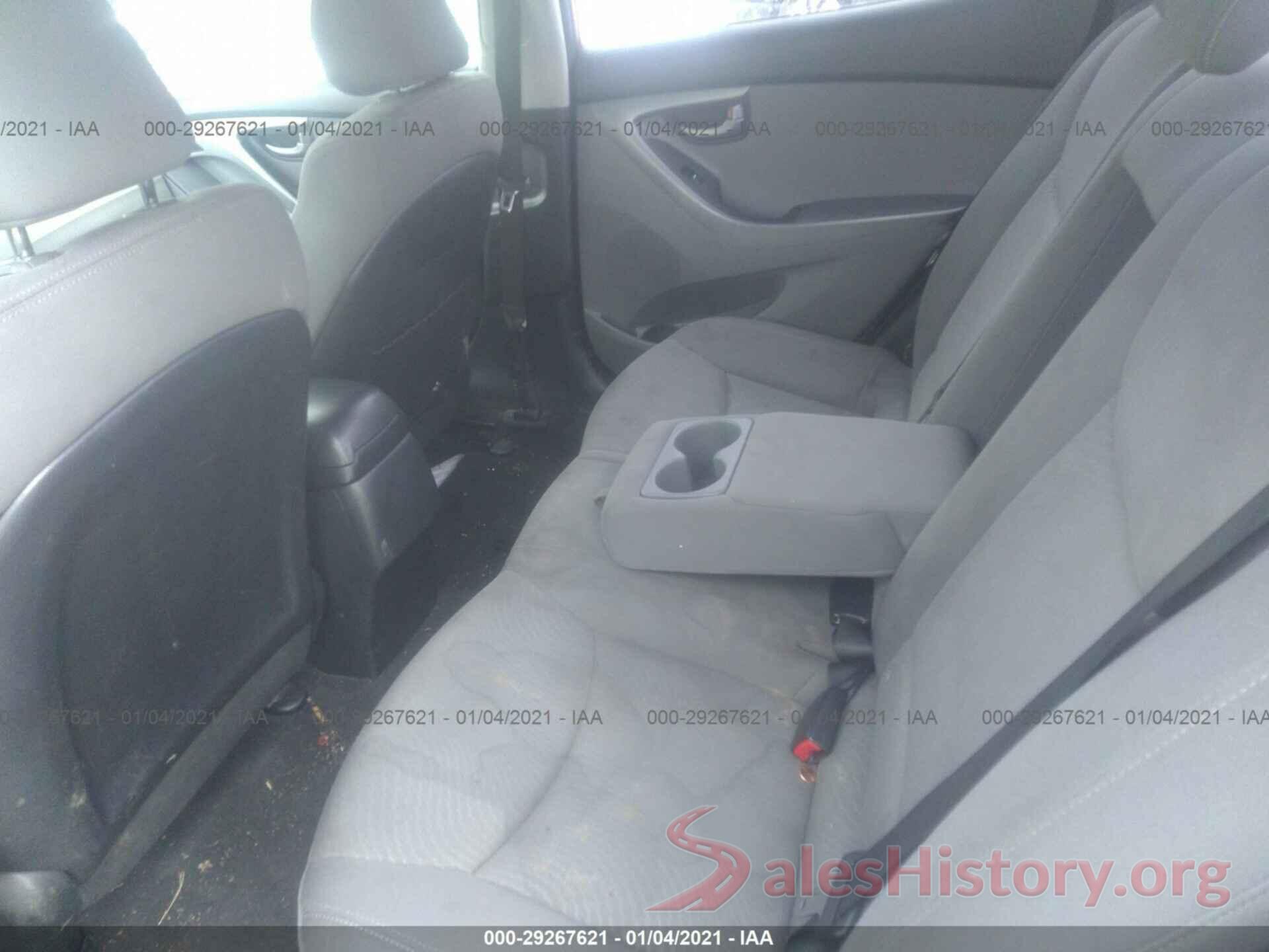 KMHDH4AE9GU543132 2016 HYUNDAI ELANTRA