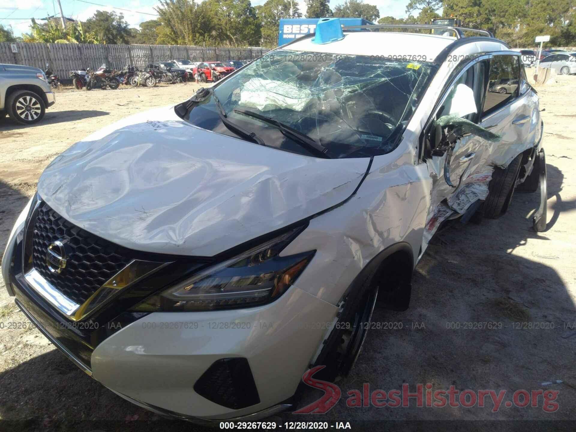 5N1AZ2BJ3LN146505 2020 NISSAN MURANO