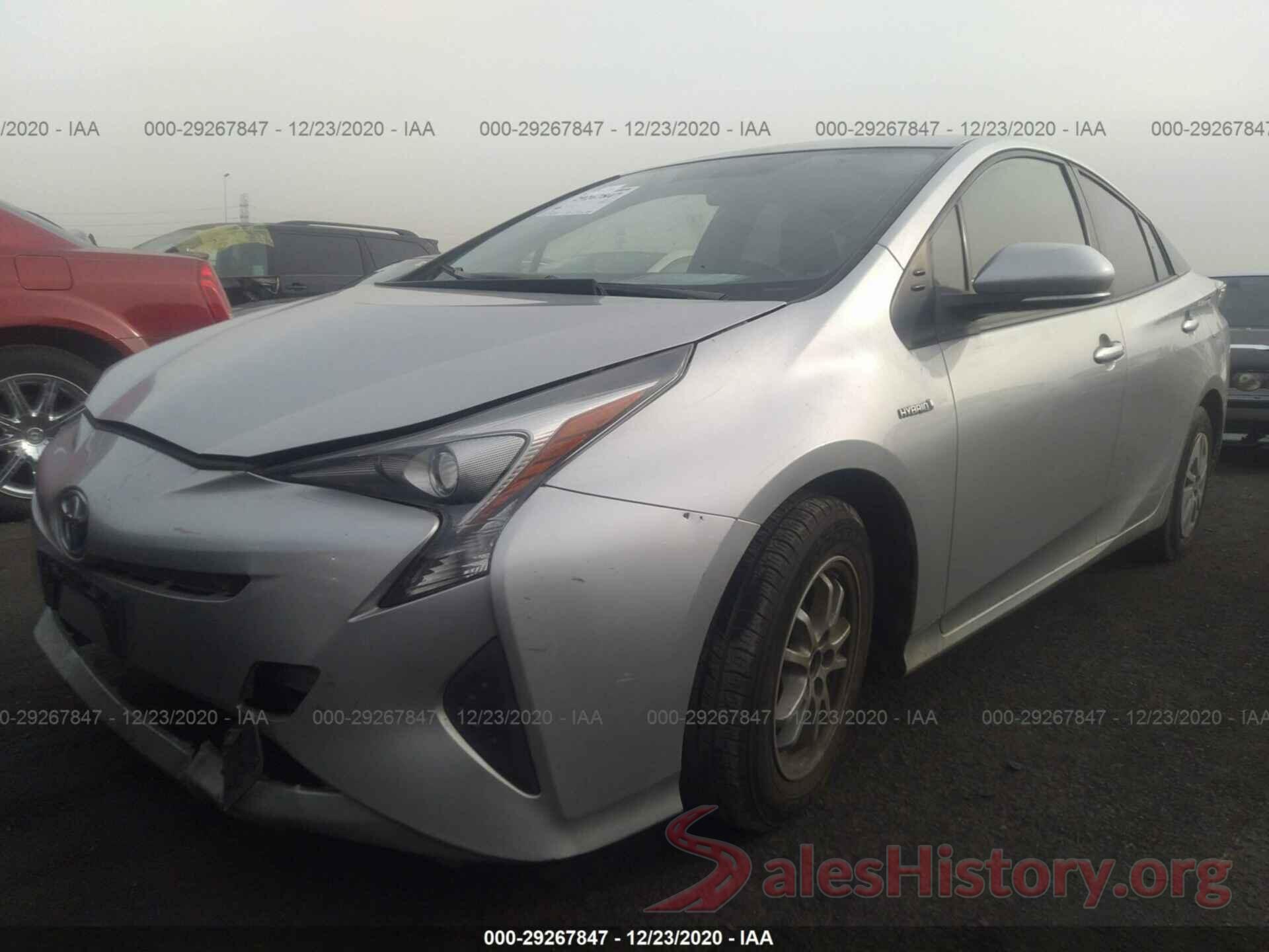 JTDKBRFU9G3002601 2016 TOYOTA PRIUS