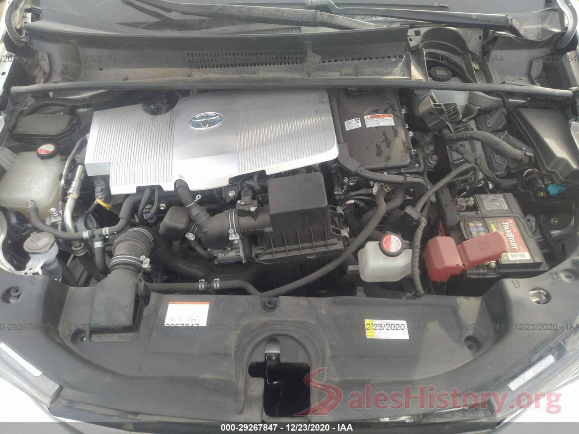 JTDKBRFU9G3002601 2016 TOYOTA PRIUS