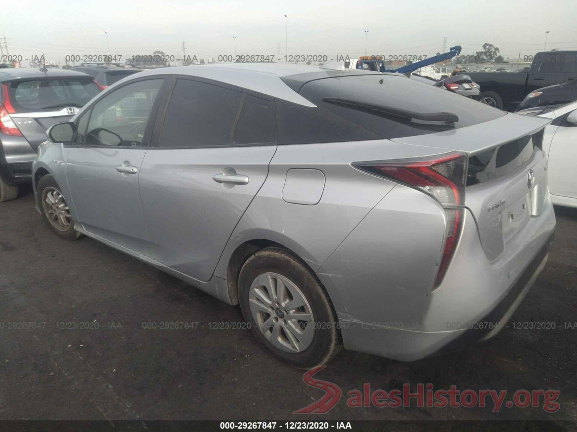 JTDKBRFU9G3002601 2016 TOYOTA PRIUS