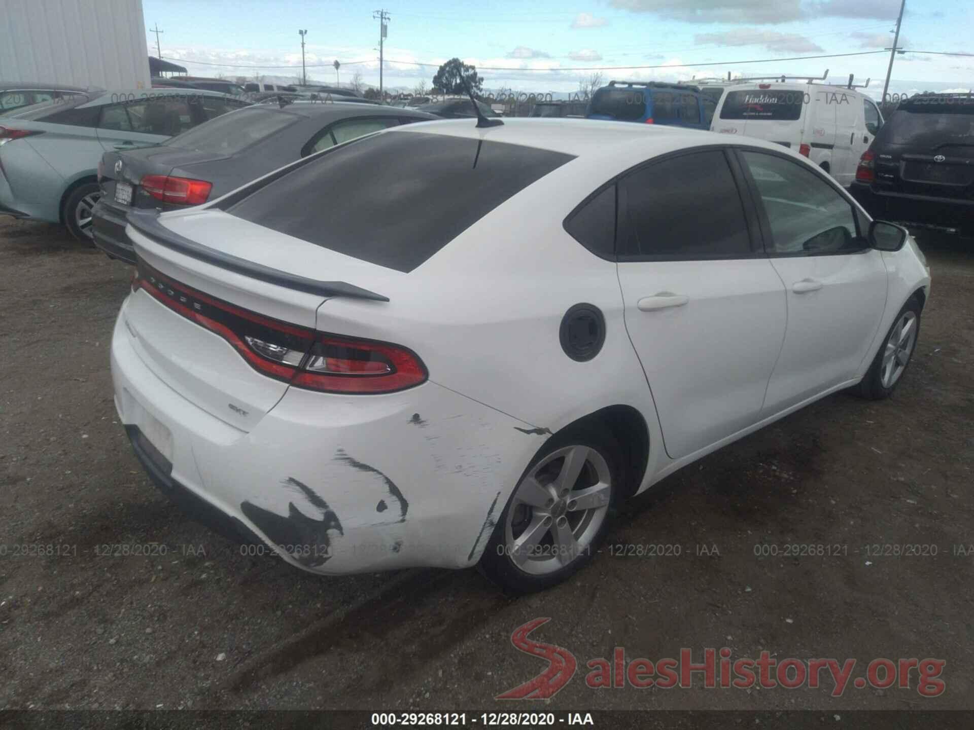 1C3CDFFA0GD819487 2016 DODGE DART