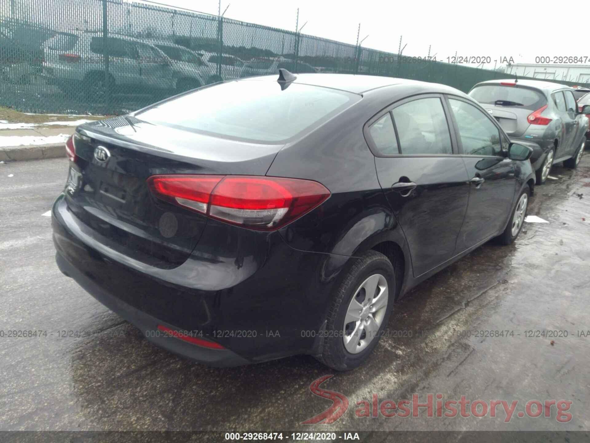 3KPFK4A70HE066865 2017 KIA FORTE