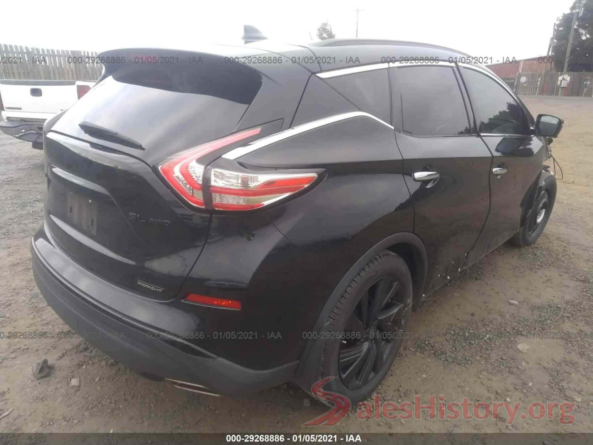 5N1AZ2MH8JN118481 2018 NISSAN MURANO