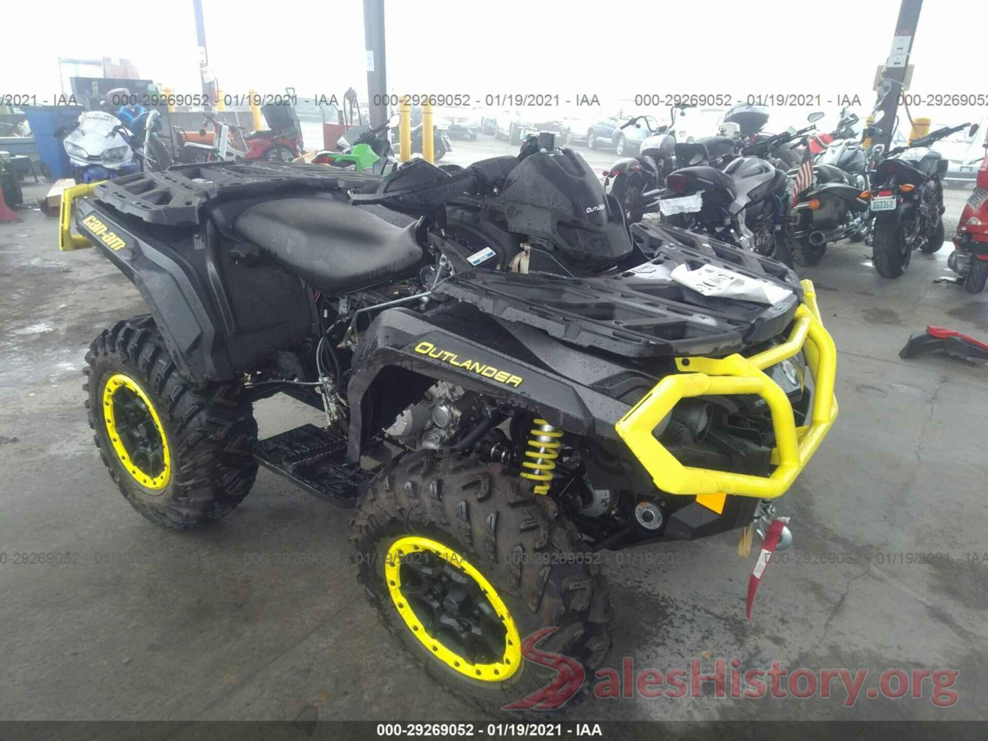 3JBLKAU24LJ001537 2020 CAN-AM OUTLANDER