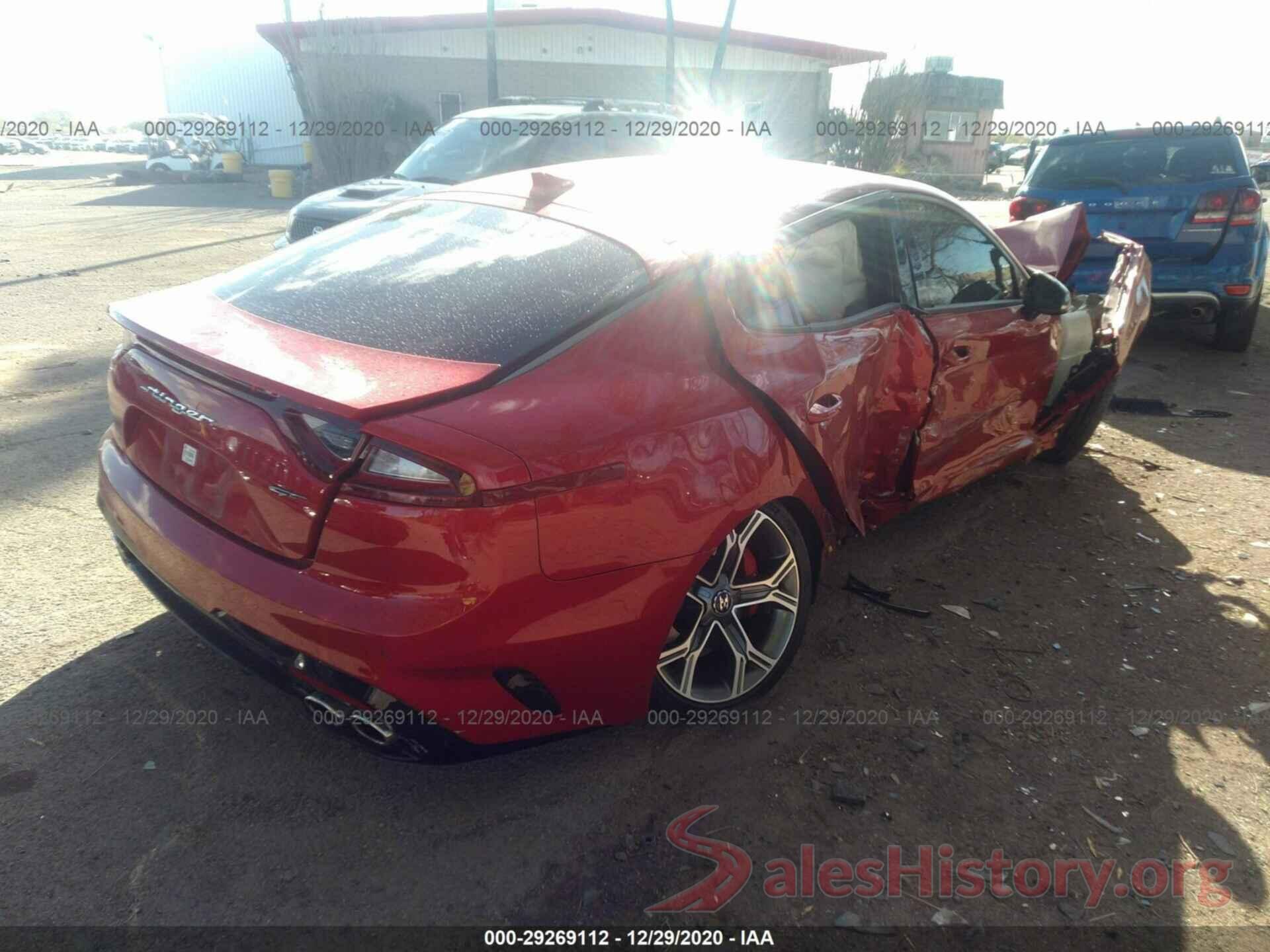 KNAE35LC9L6082132 2020 KIA STINGER