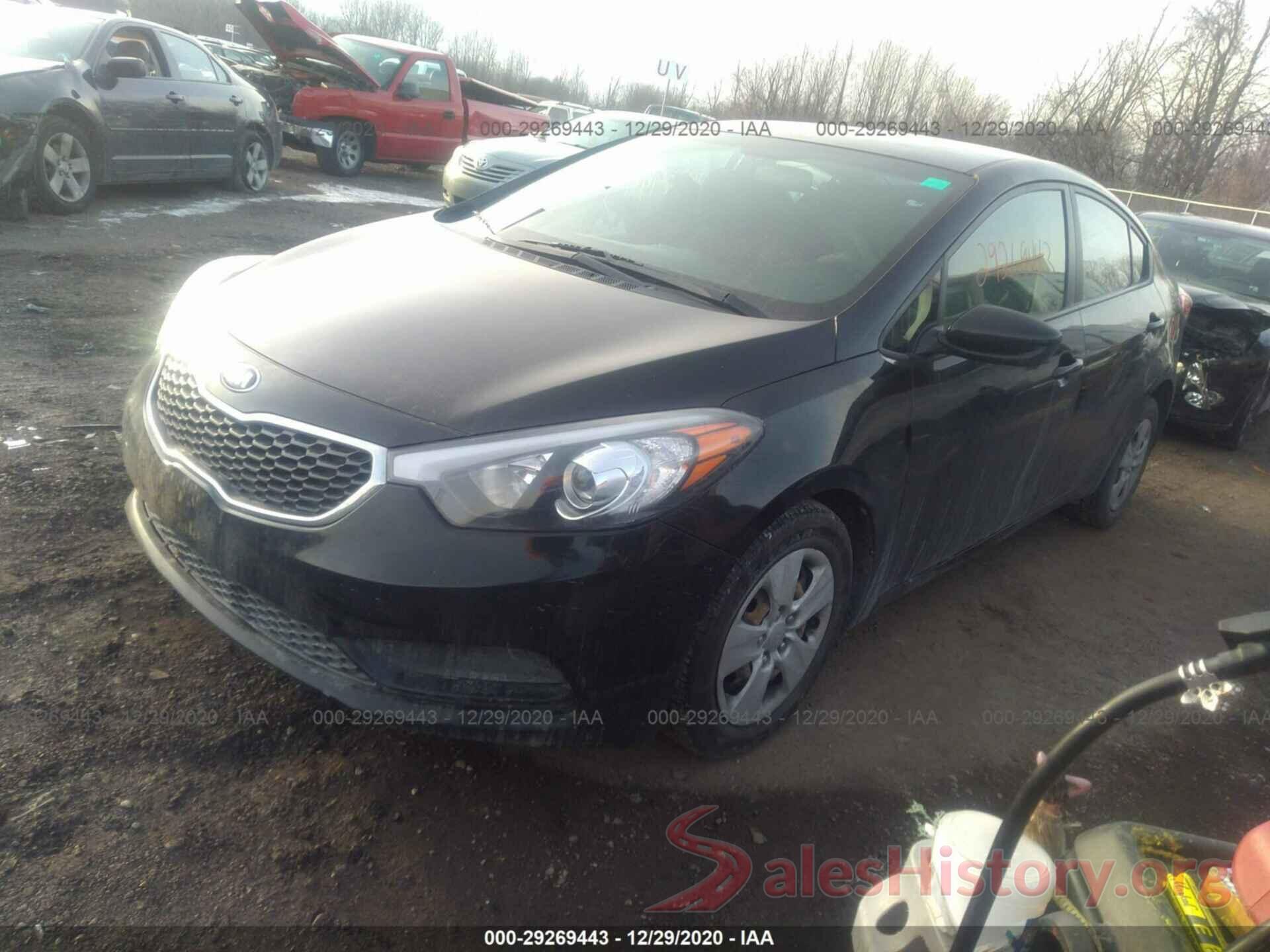 KNAFK4A65G5487401 2016 KIA FORTE