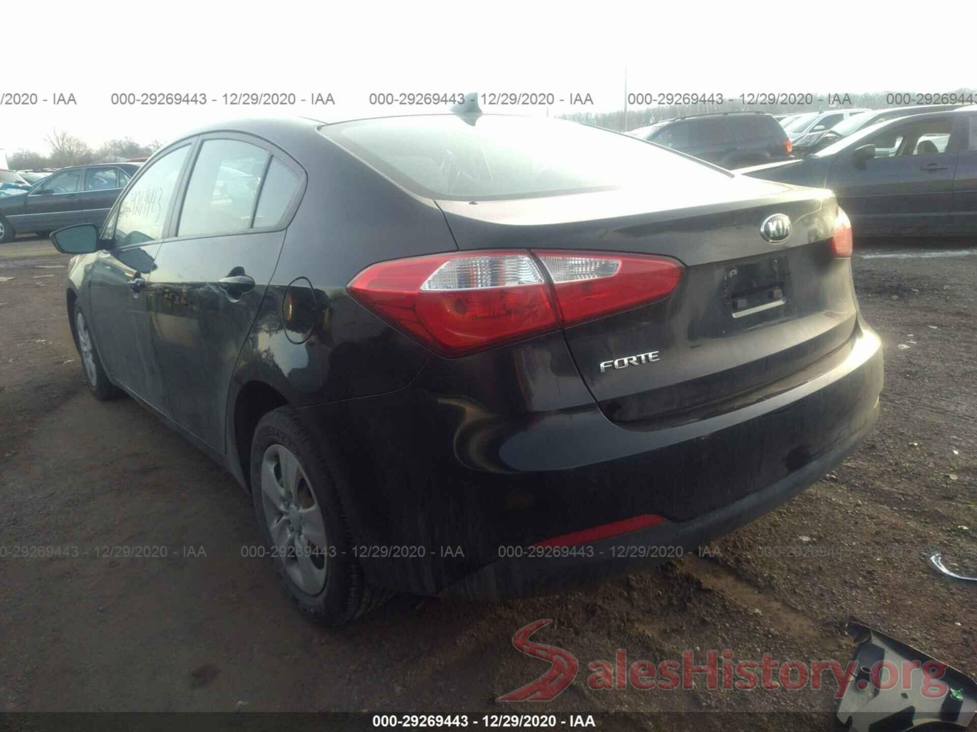 KNAFK4A65G5487401 2016 KIA FORTE