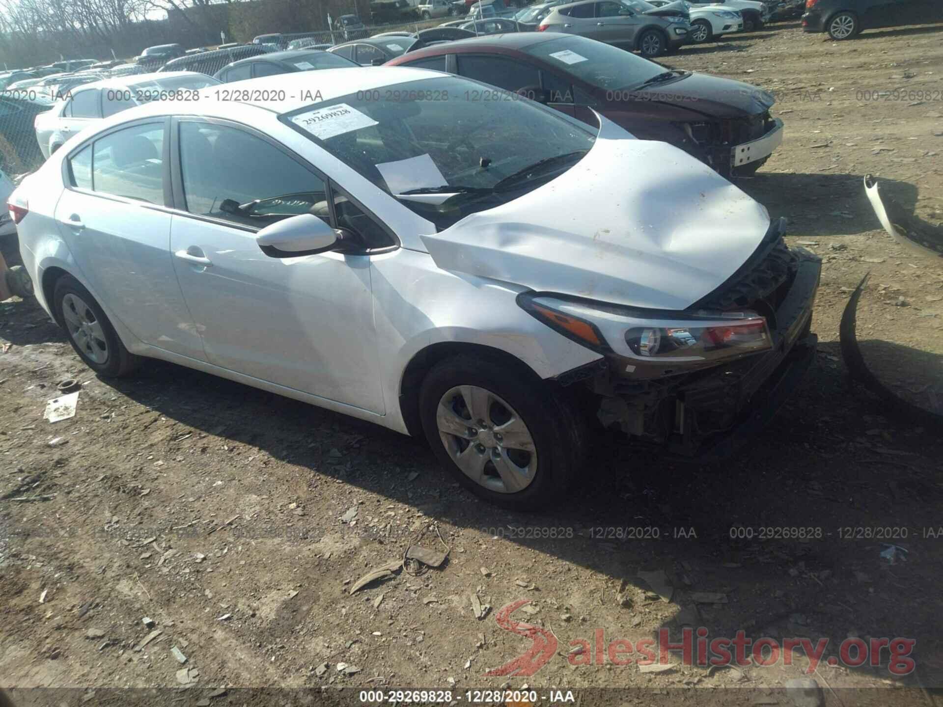 3KPFL4A76JE253286 2018 KIA FORTE