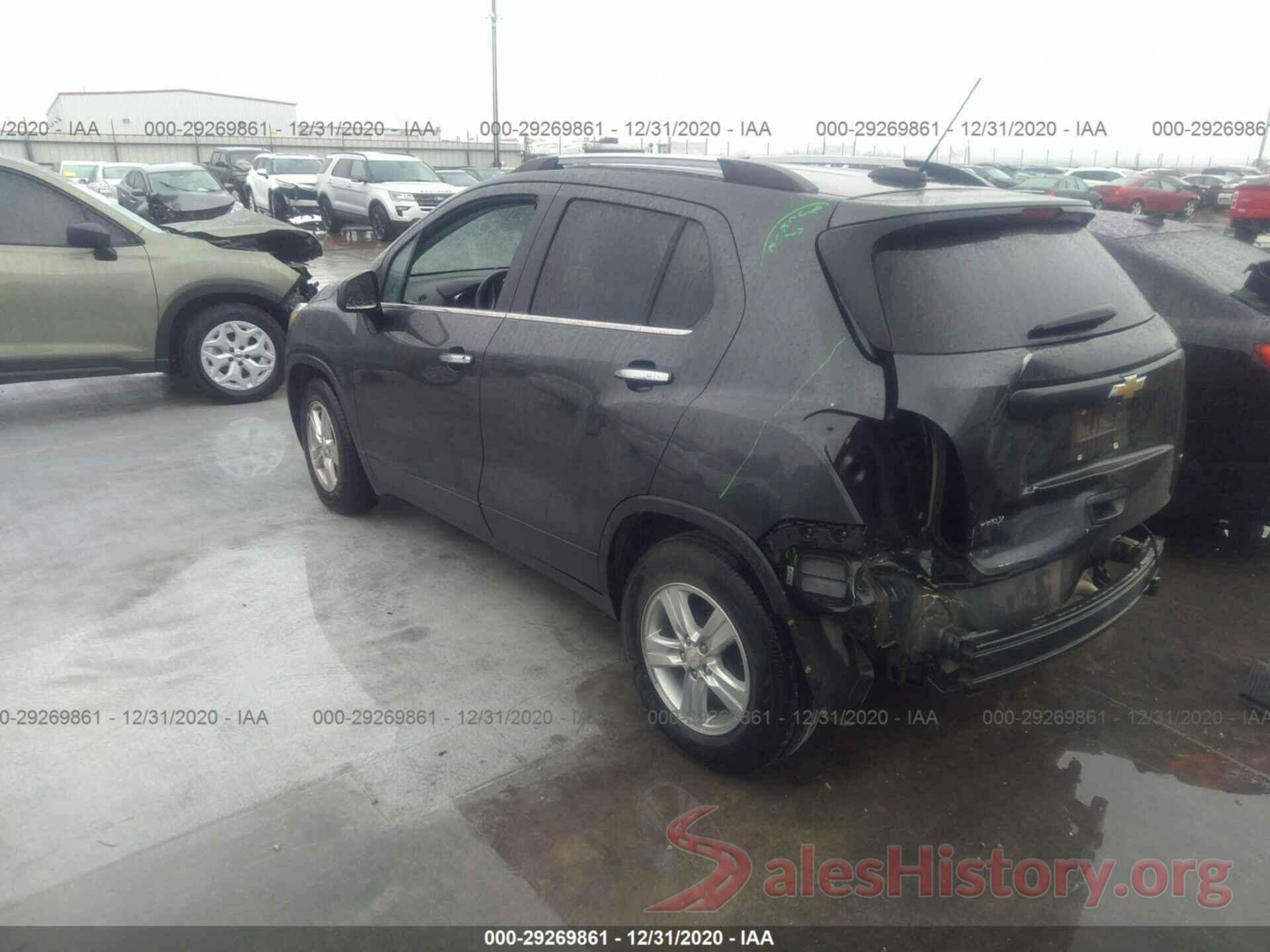 3GNCJLSB7JL189087 2018 CHEVROLET TRAX