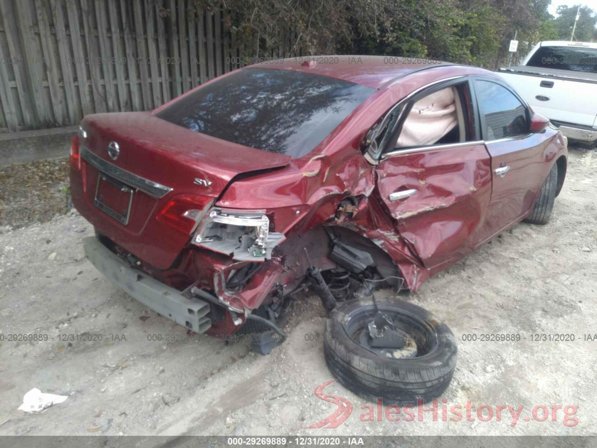 3N1AB7AP5GL645004 2016 NISSAN SENTRA