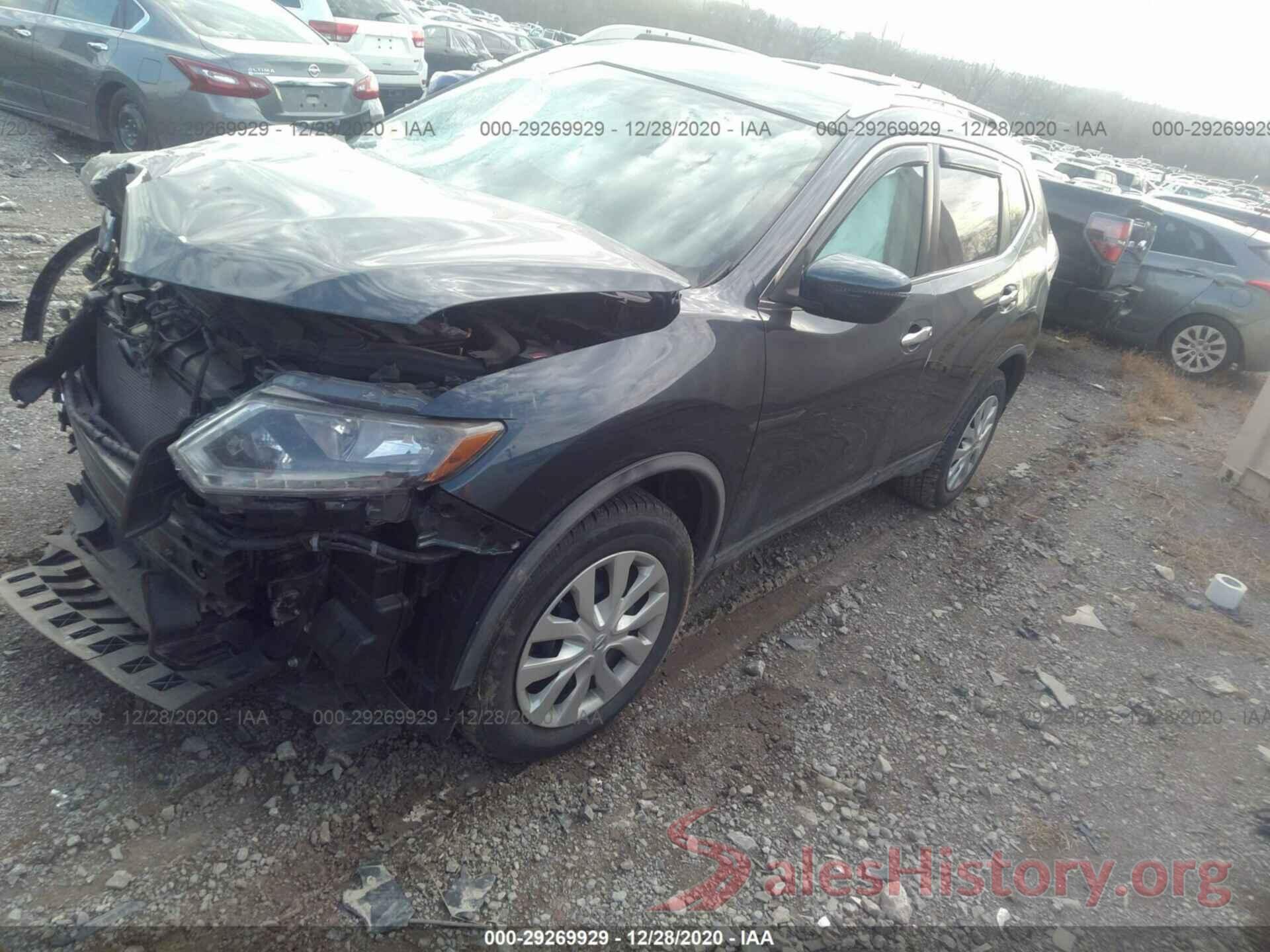 KNMAT2MT1GP662974 2016 NISSAN ROGUE