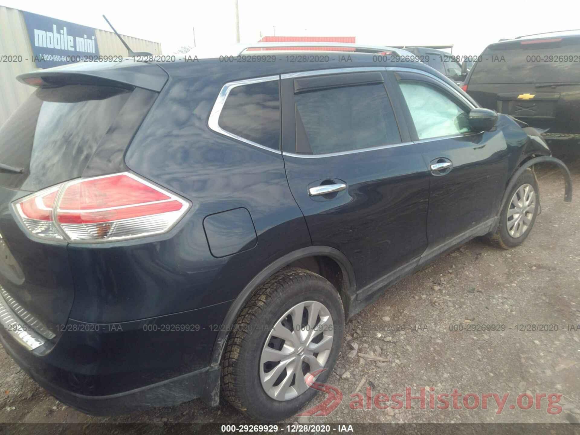 KNMAT2MT1GP662974 2016 NISSAN ROGUE