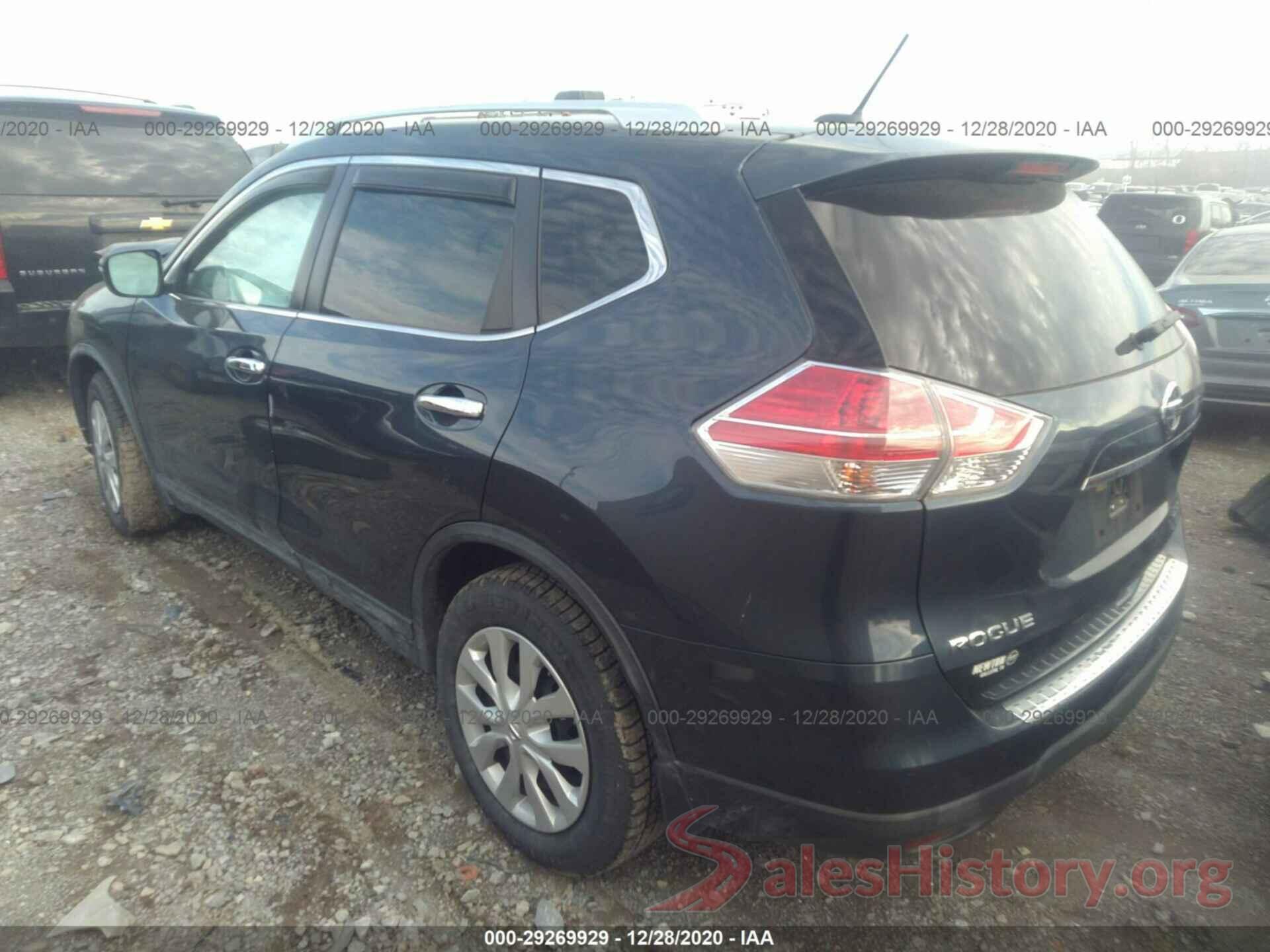 KNMAT2MT1GP662974 2016 NISSAN ROGUE