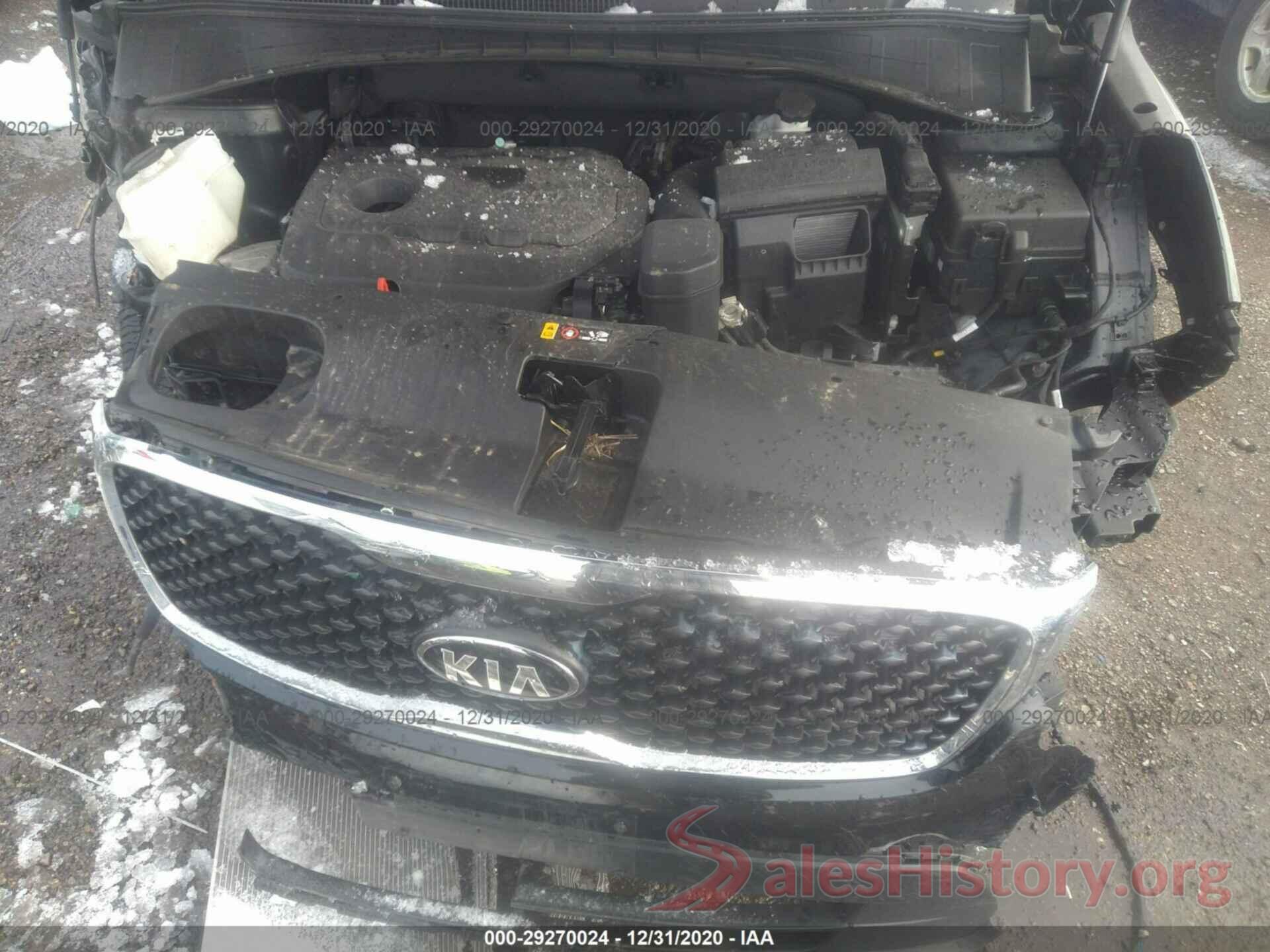 5XYPGDA37HG278538 2017 KIA SORENTO