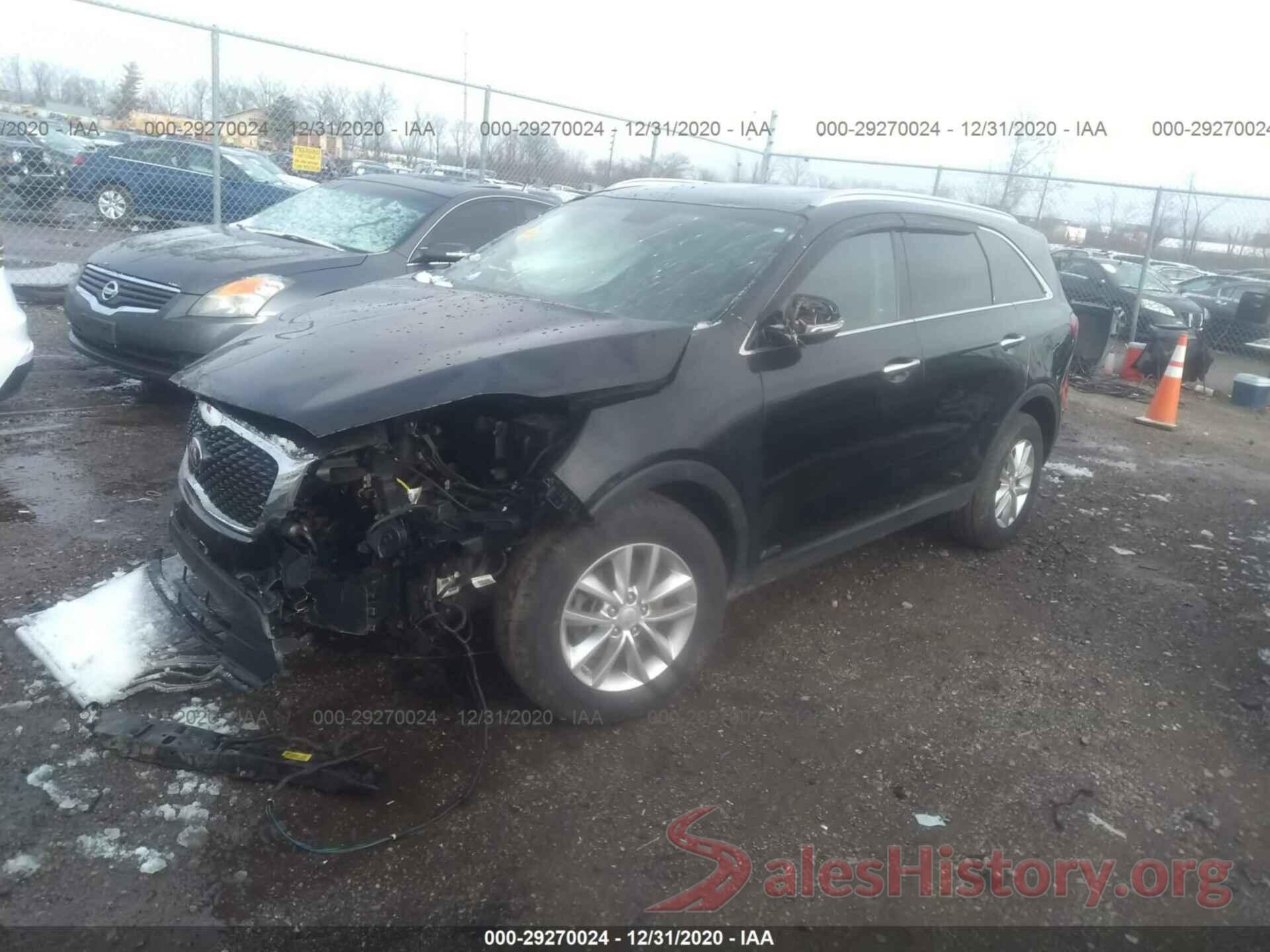 5XYPGDA37HG278538 2017 KIA SORENTO