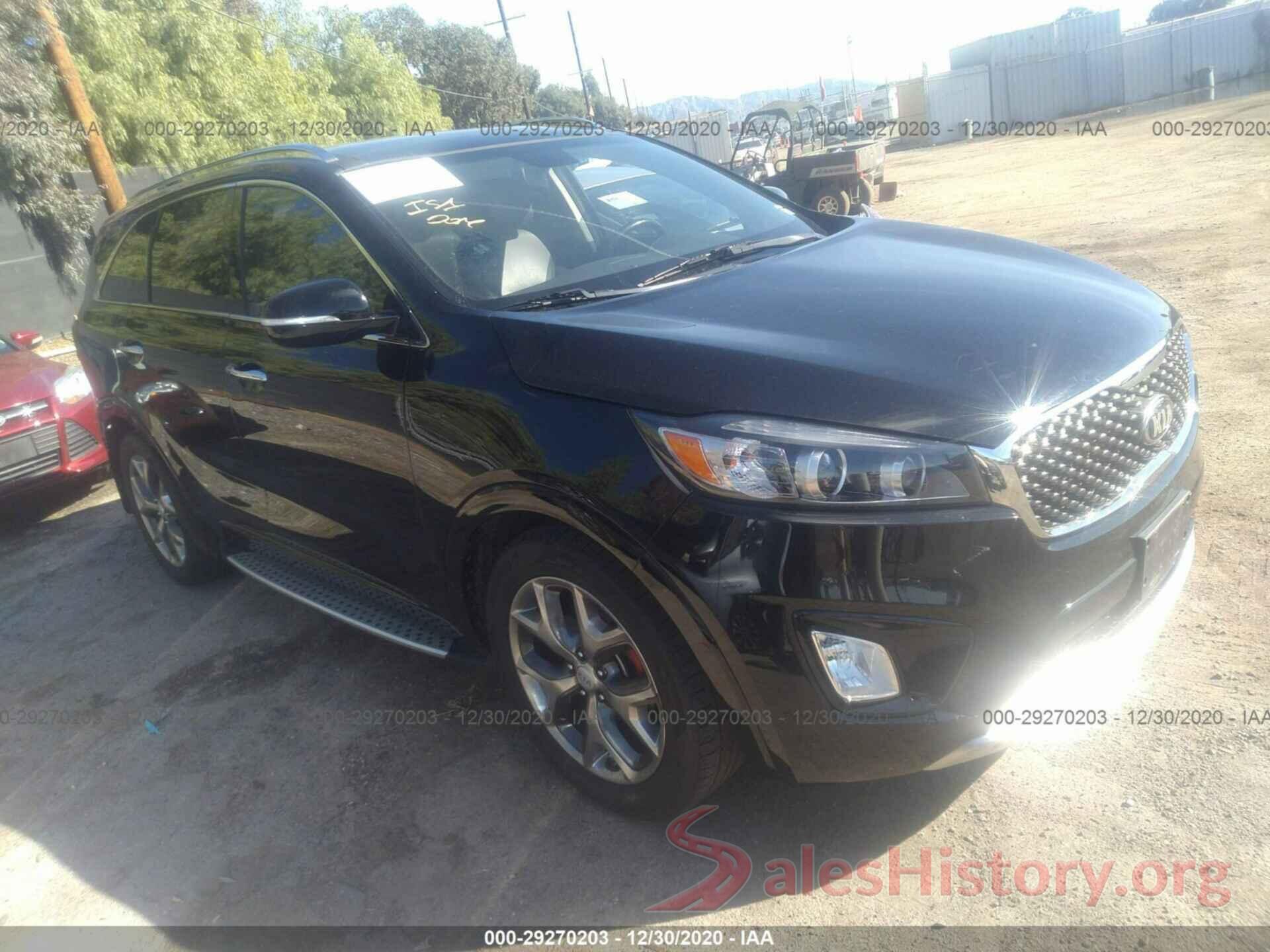 5XYPK4A58GG115380 2016 KIA SORENTO