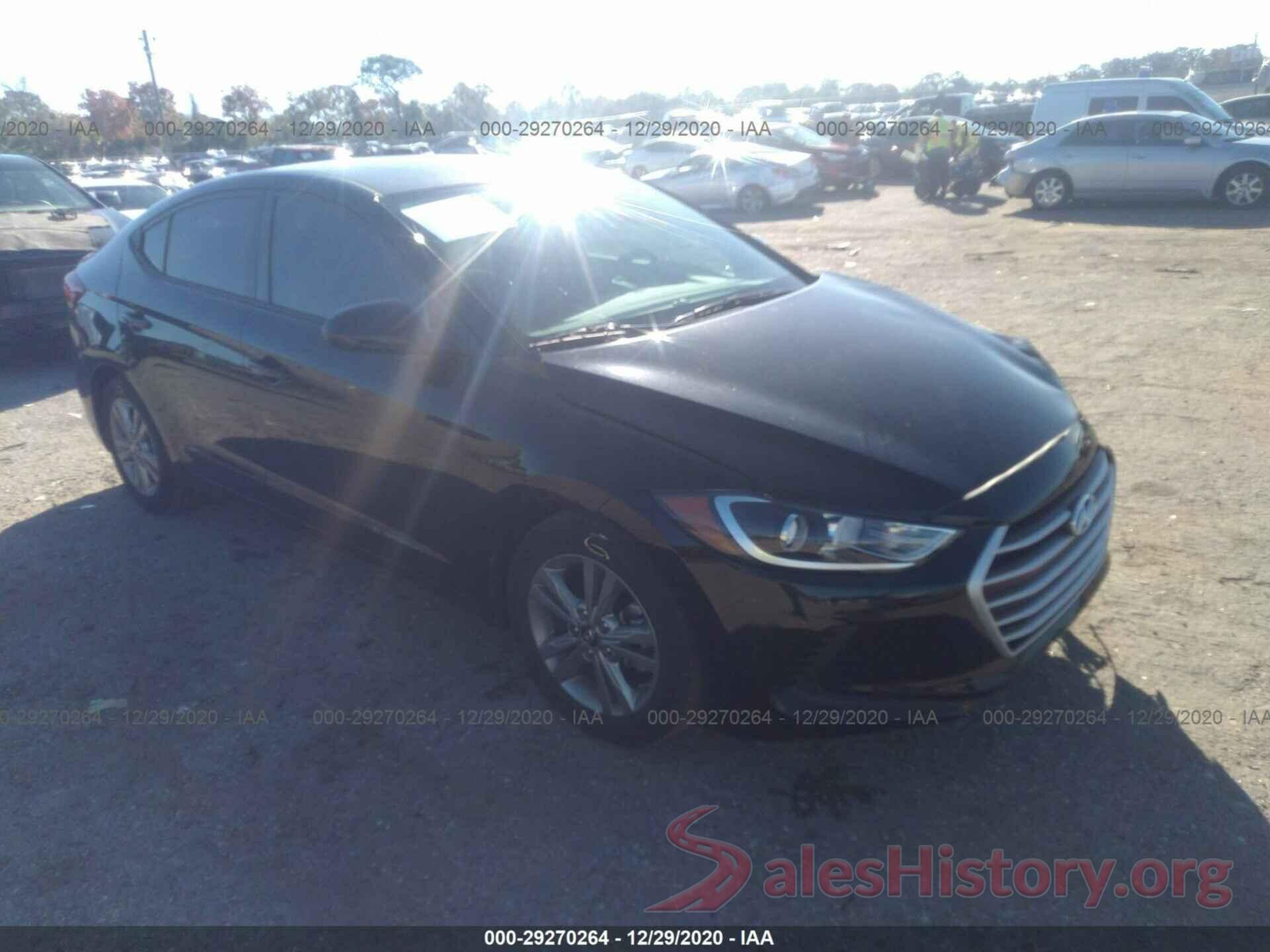 KMHD84LFXJU610513 2018 HYUNDAI ELANTRA