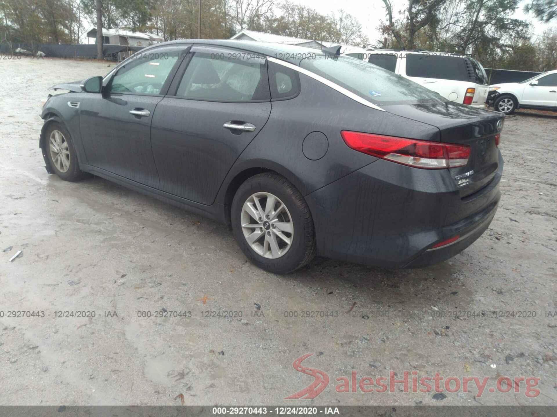 KNAGT4L31G5107488 2016 KIA OPTIMA