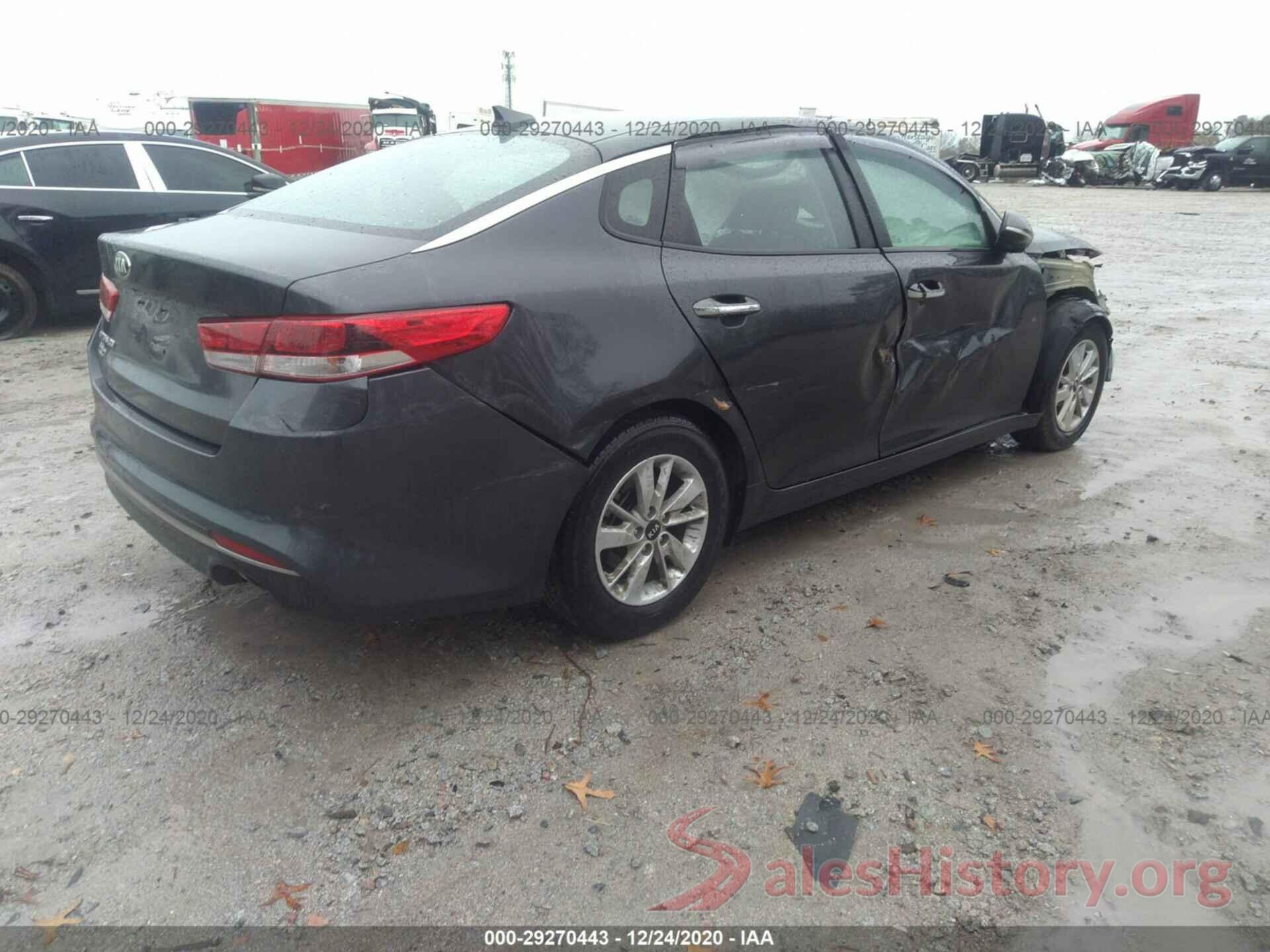 KNAGT4L31G5107488 2016 KIA OPTIMA