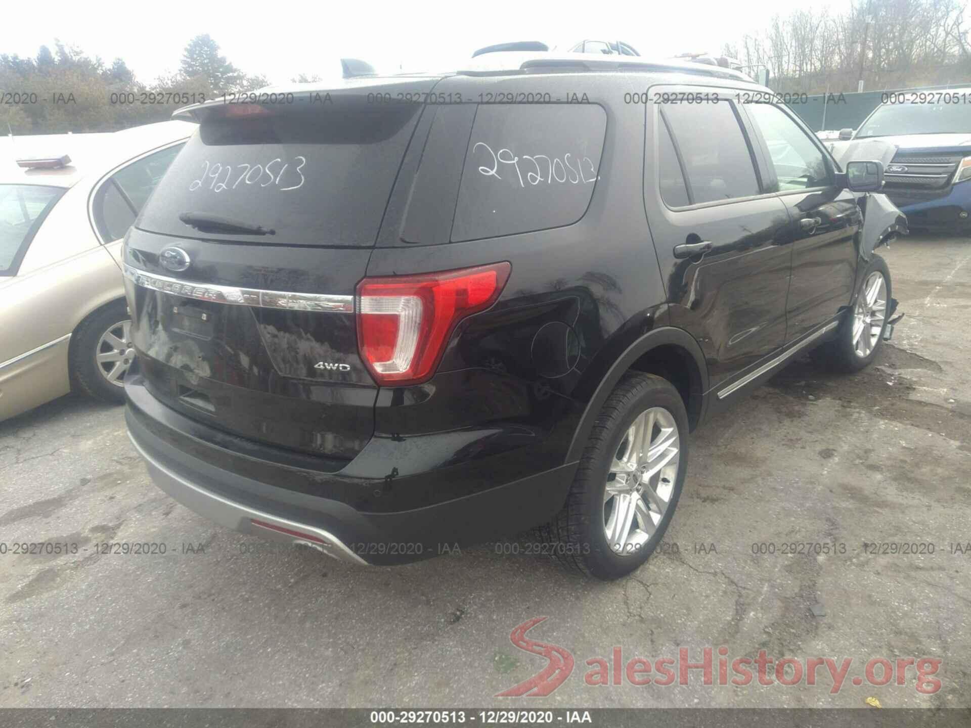 1FM5K8D83GGA61144 2016 FORD EXPLORER