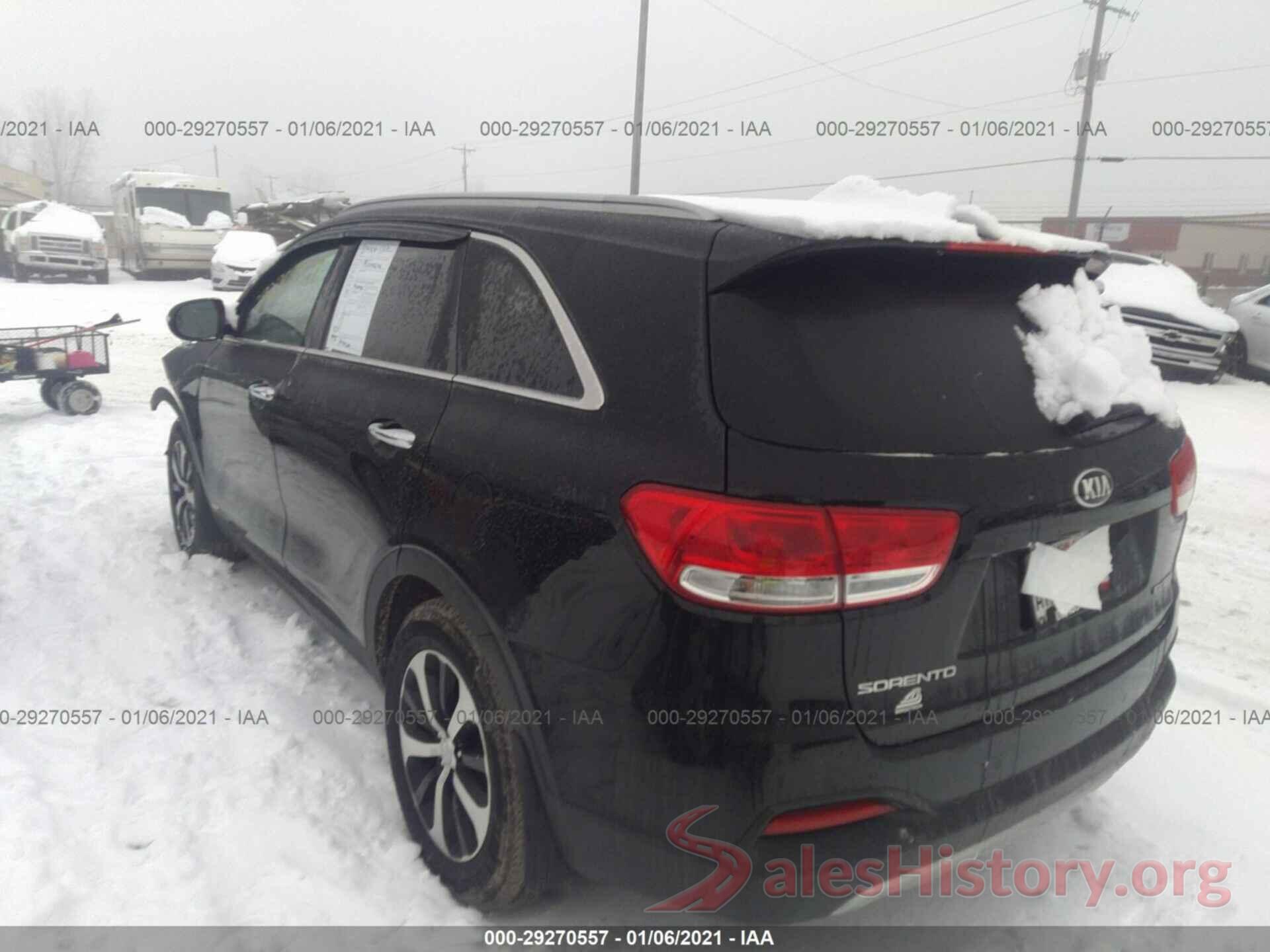 5XYPHDA1XGG006964 2016 KIA SORENTO