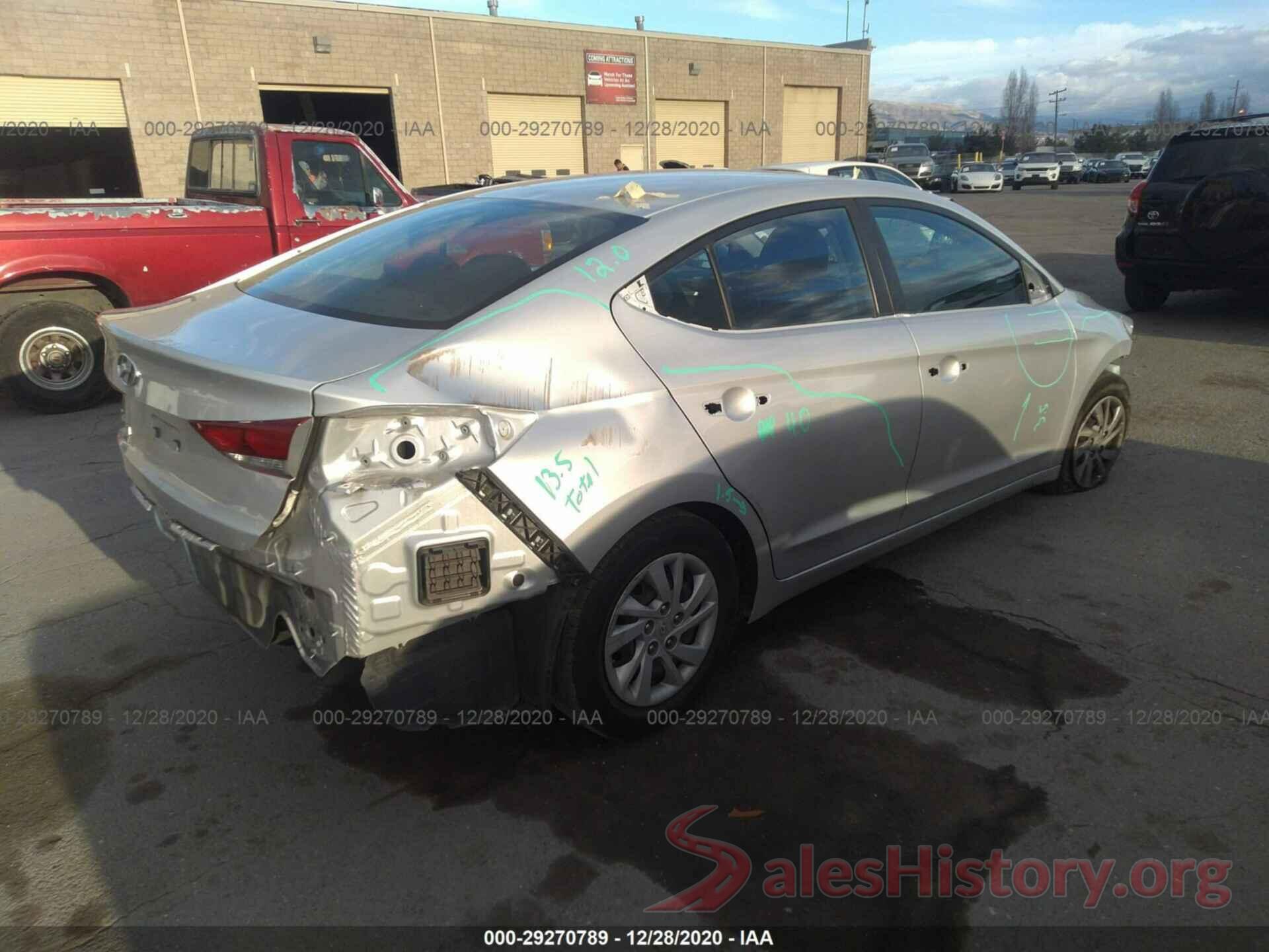 5NPD74LF0JH304552 2018 HYUNDAI ELANTRA