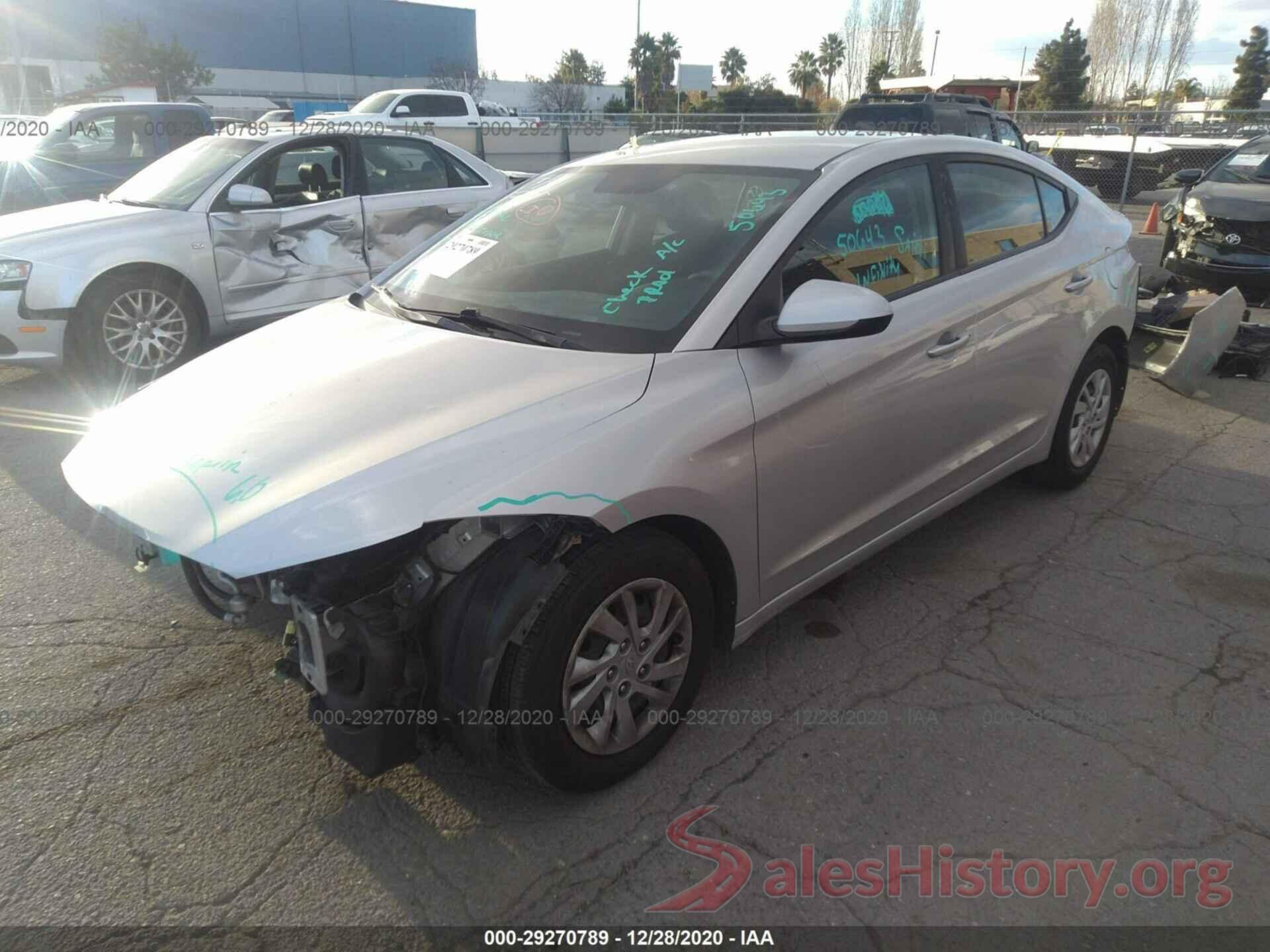 5NPD74LF0JH304552 2018 HYUNDAI ELANTRA