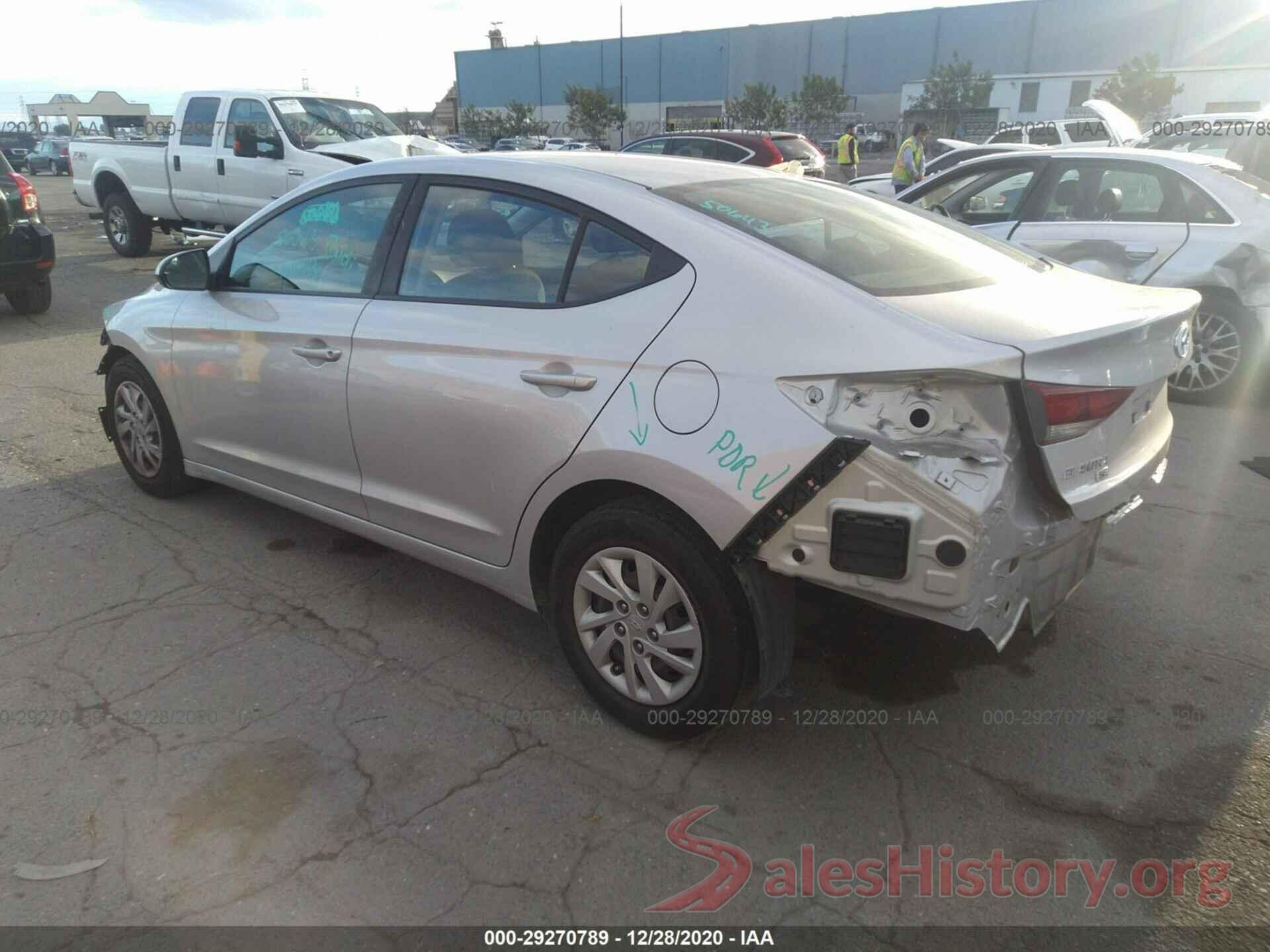 5NPD74LF0JH304552 2018 HYUNDAI ELANTRA