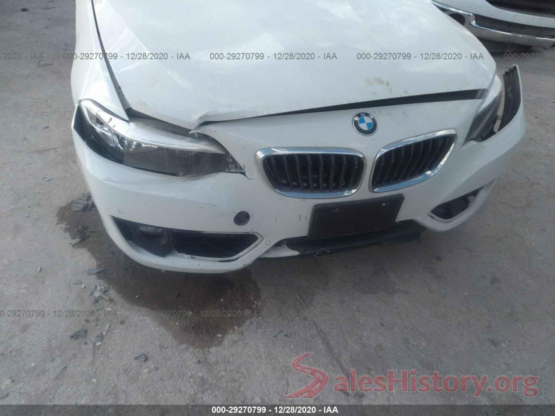 WBA1F9C52GV544637 2016 BMW 2 SERIES