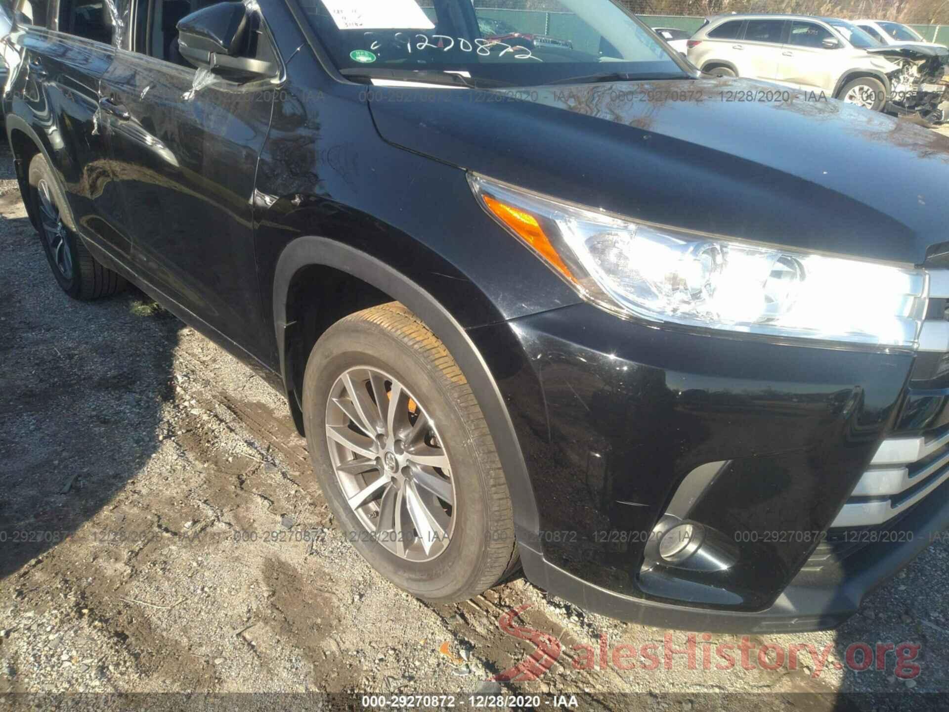 5TDJZRFH7JS523512 2018 TOYOTA HIGHLANDER