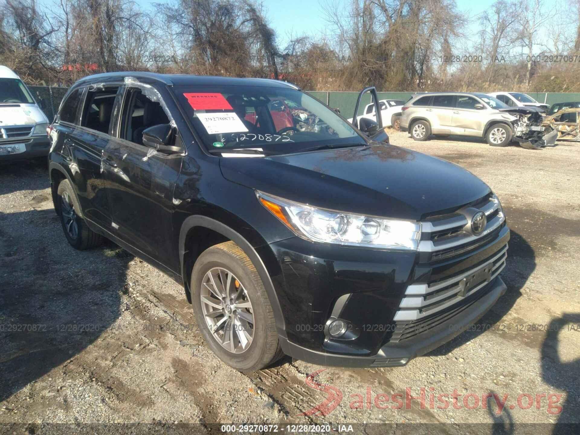 5TDJZRFH7JS523512 2018 TOYOTA HIGHLANDER