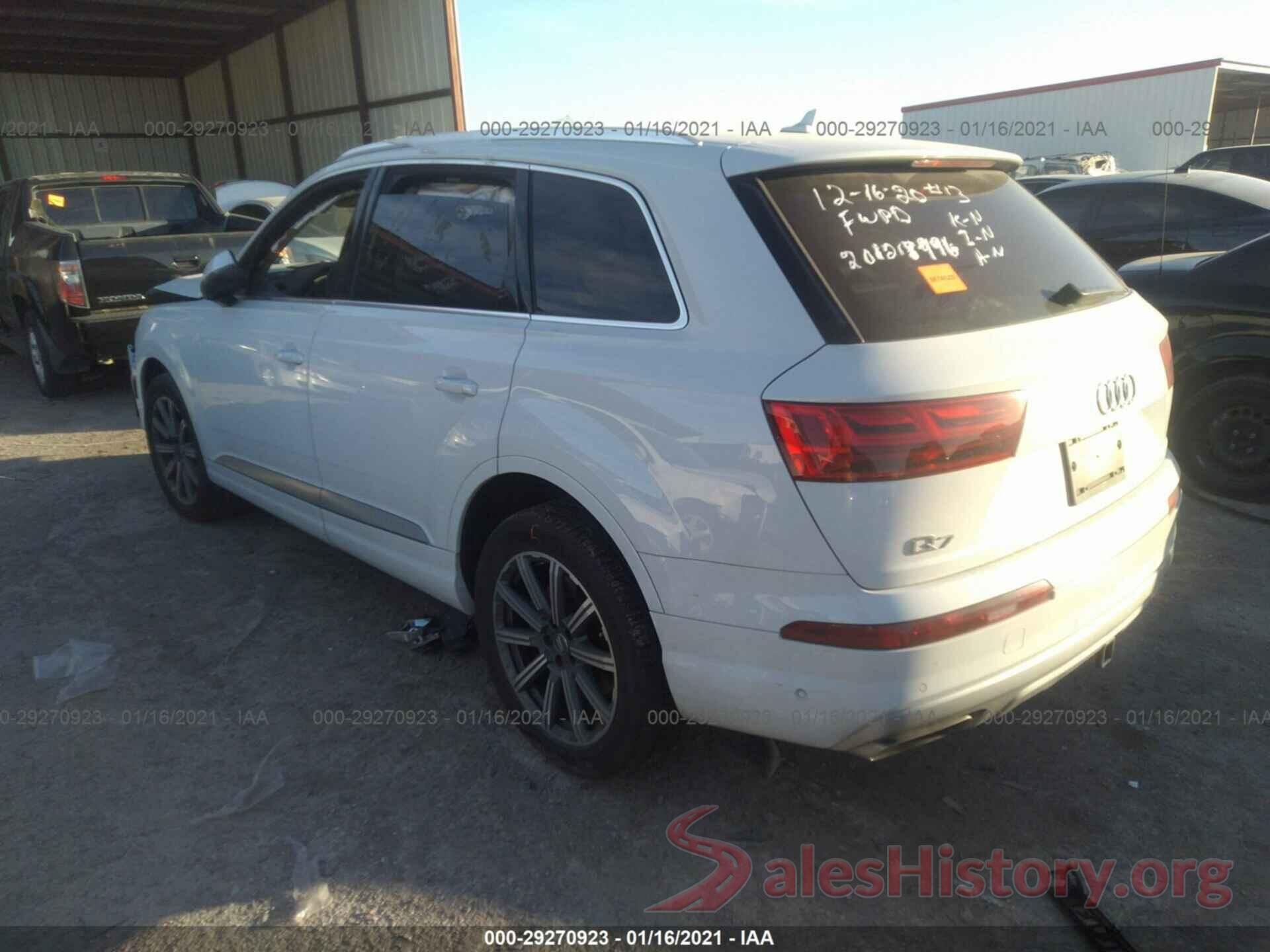 WA1LAAF78KD016246 2019 AUDI Q7