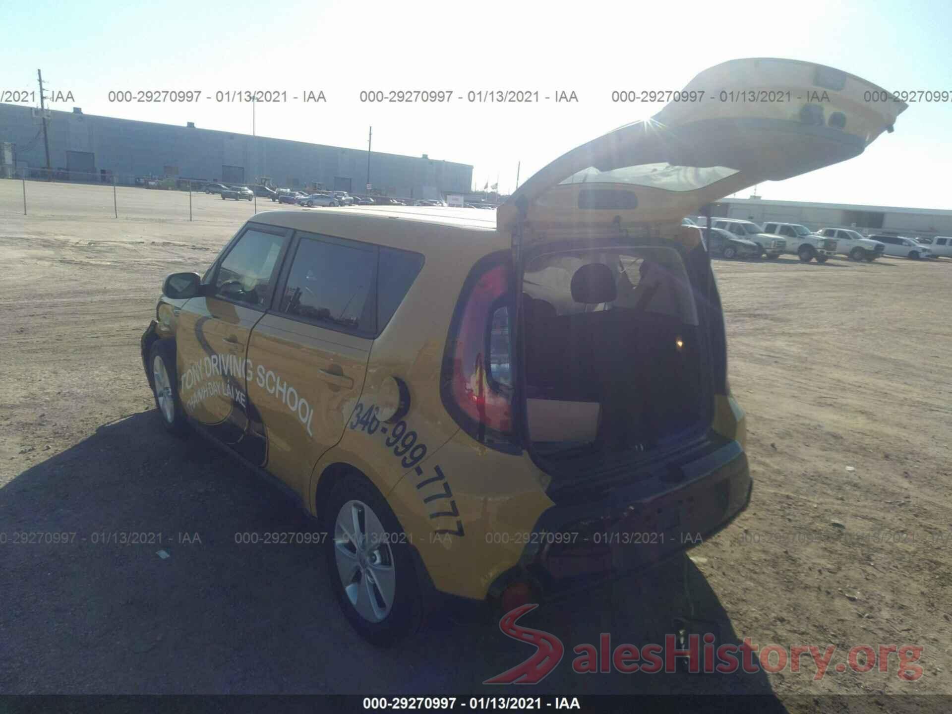 KNDJP3A55G7312313 2016 KIA SOUL