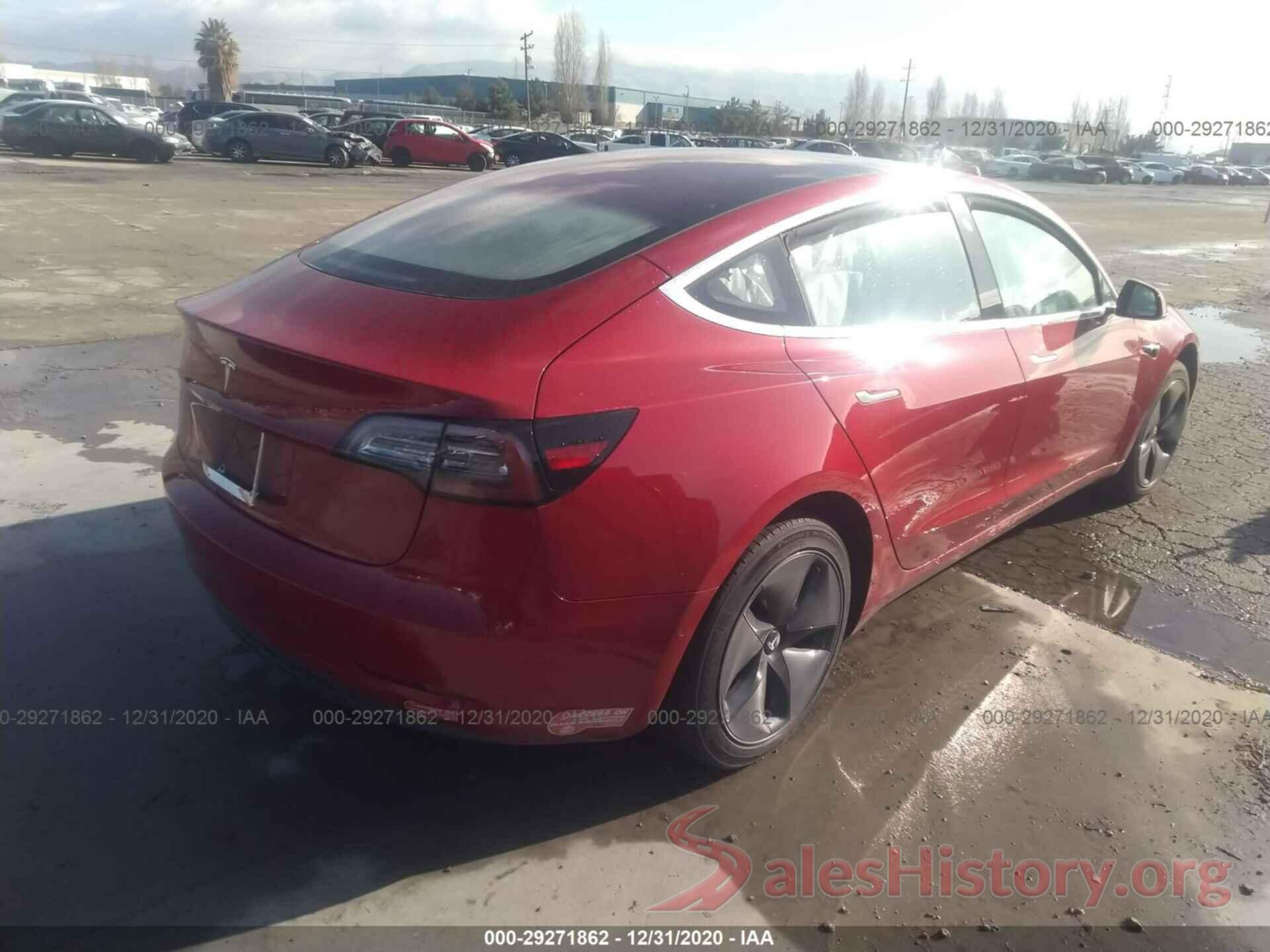 5YJ3E1EAXJF002993 2018 TESLA MODEL 3