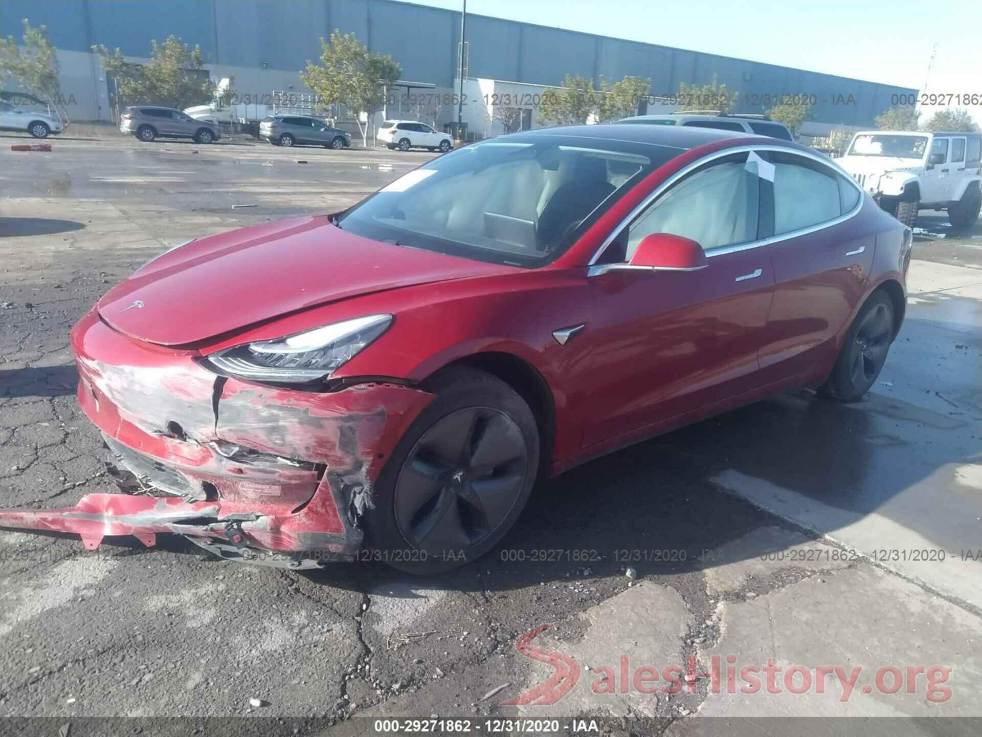 5YJ3E1EAXJF002993 2018 TESLA MODEL 3