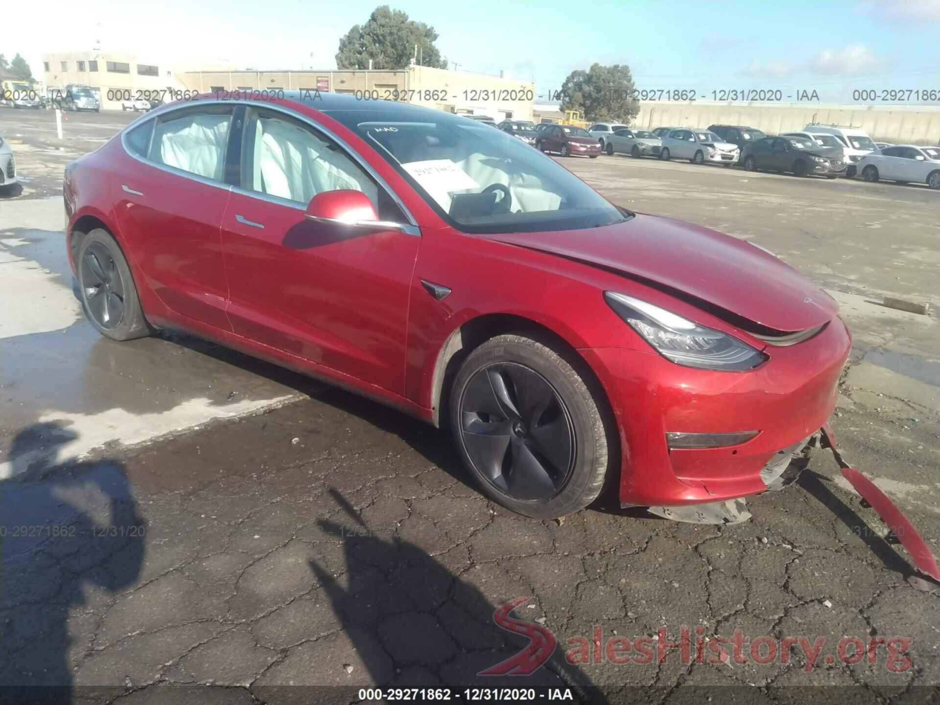 5YJ3E1EAXJF002993 2018 TESLA MODEL 3