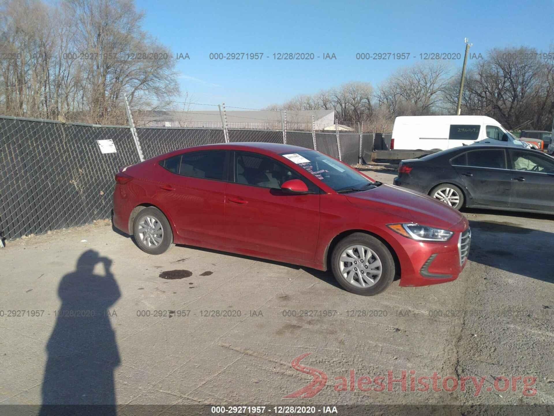 KMHD74LF6JU451136 2018 HYUNDAI ELANTRA