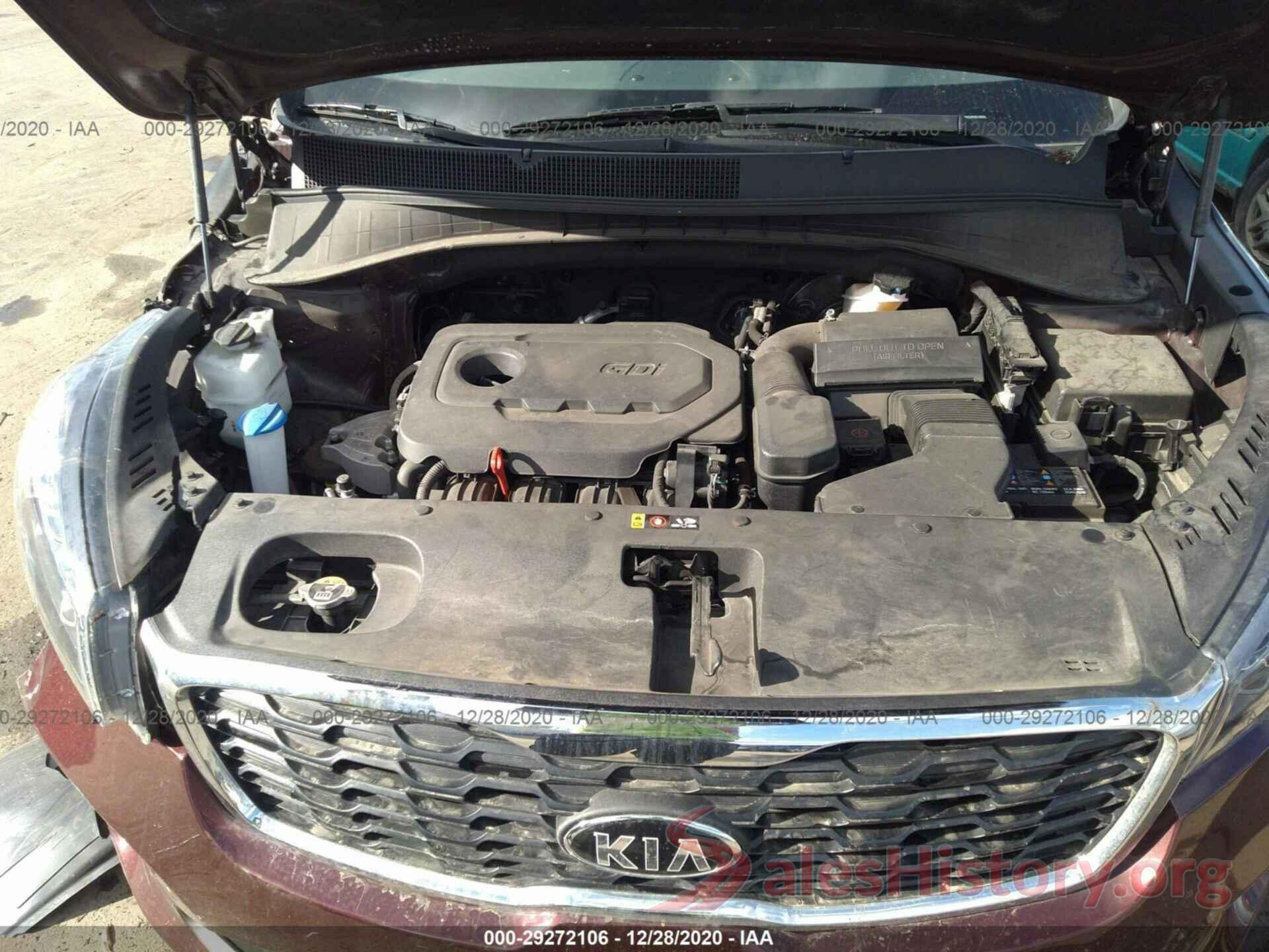 5XYPG4A34KG514604 2019 KIA SORENTO