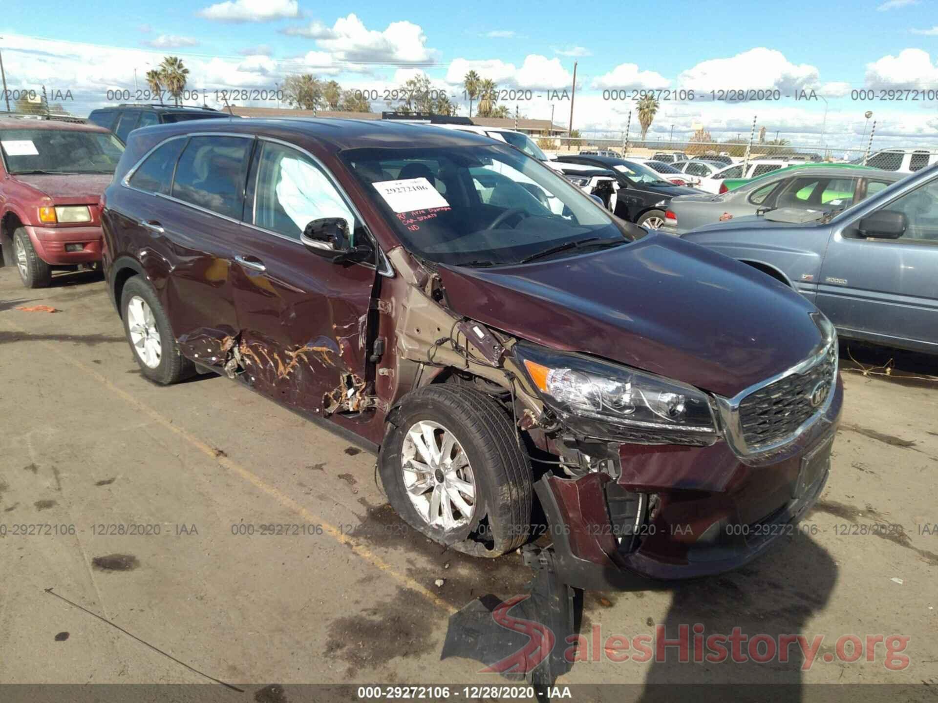 5XYPG4A34KG514604 2019 KIA SORENTO