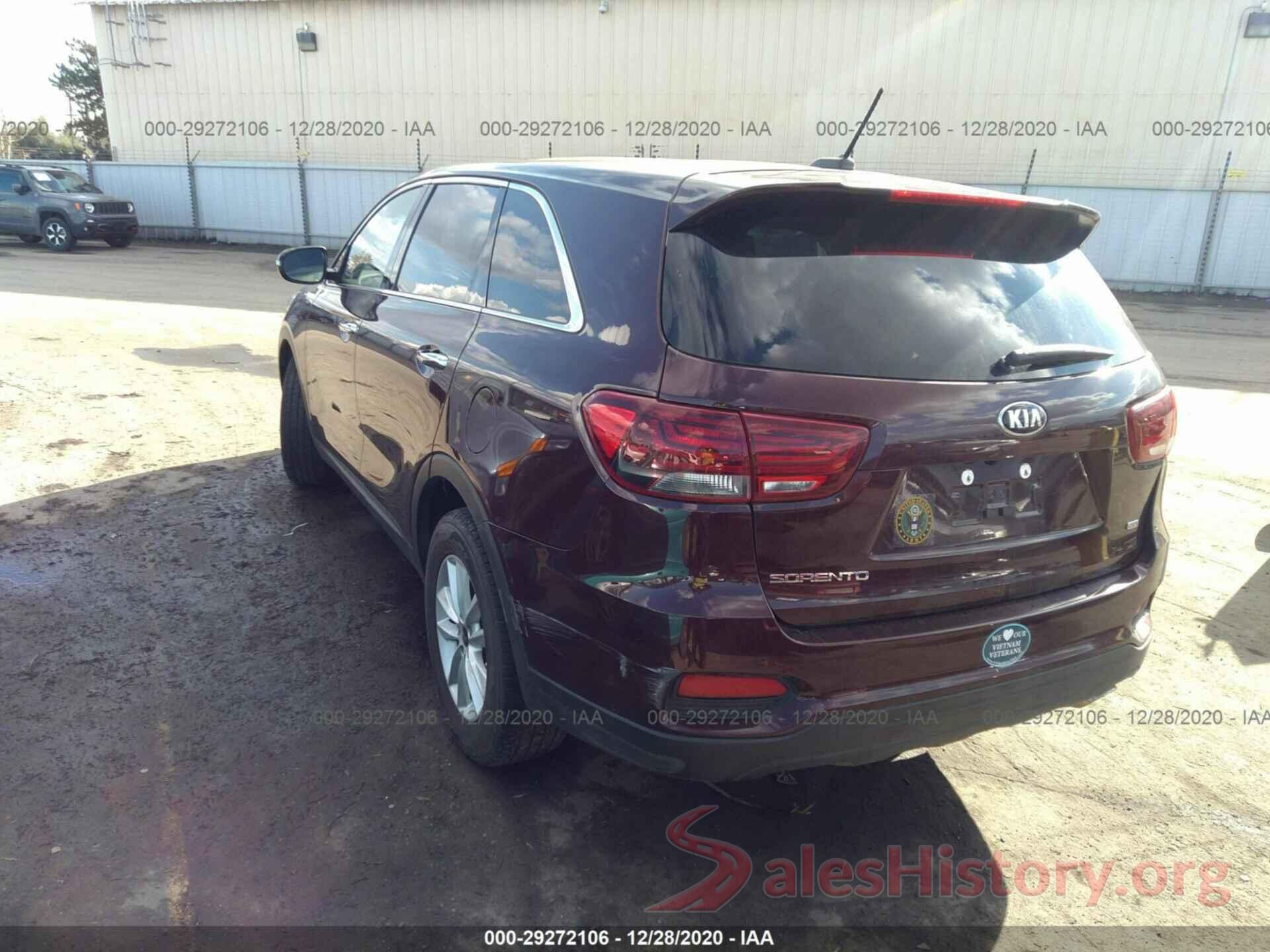 5XYPG4A34KG514604 2019 KIA SORENTO