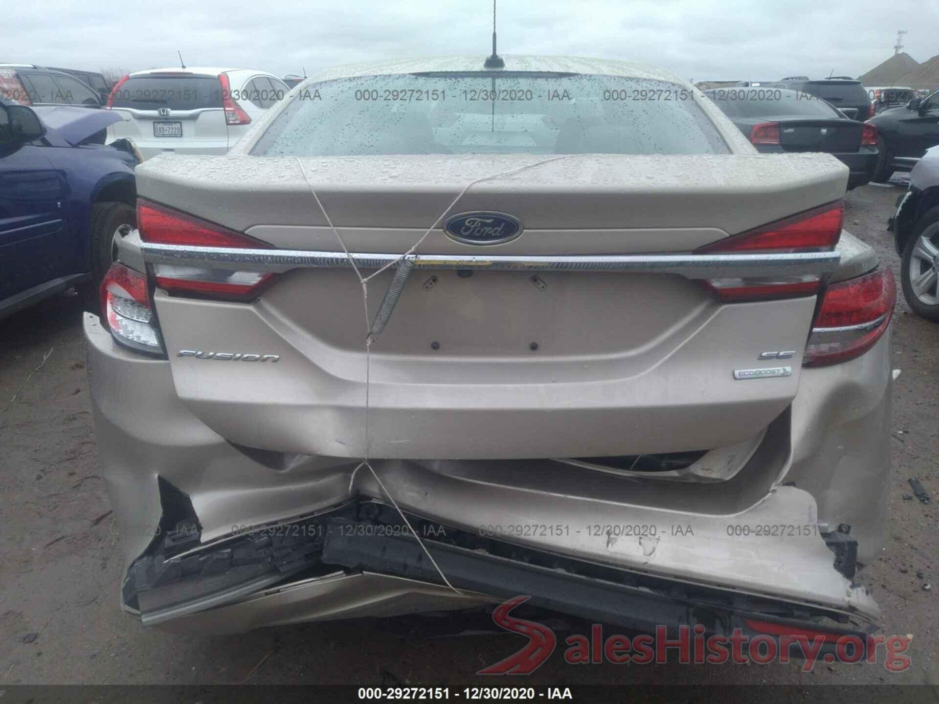 3FA6P0HD4JR208466 2018 FORD FUSION